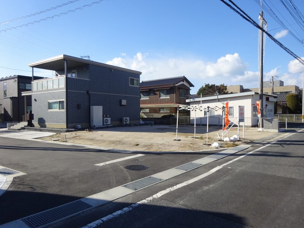 安心安全のセキスイハイムの分譲地です。