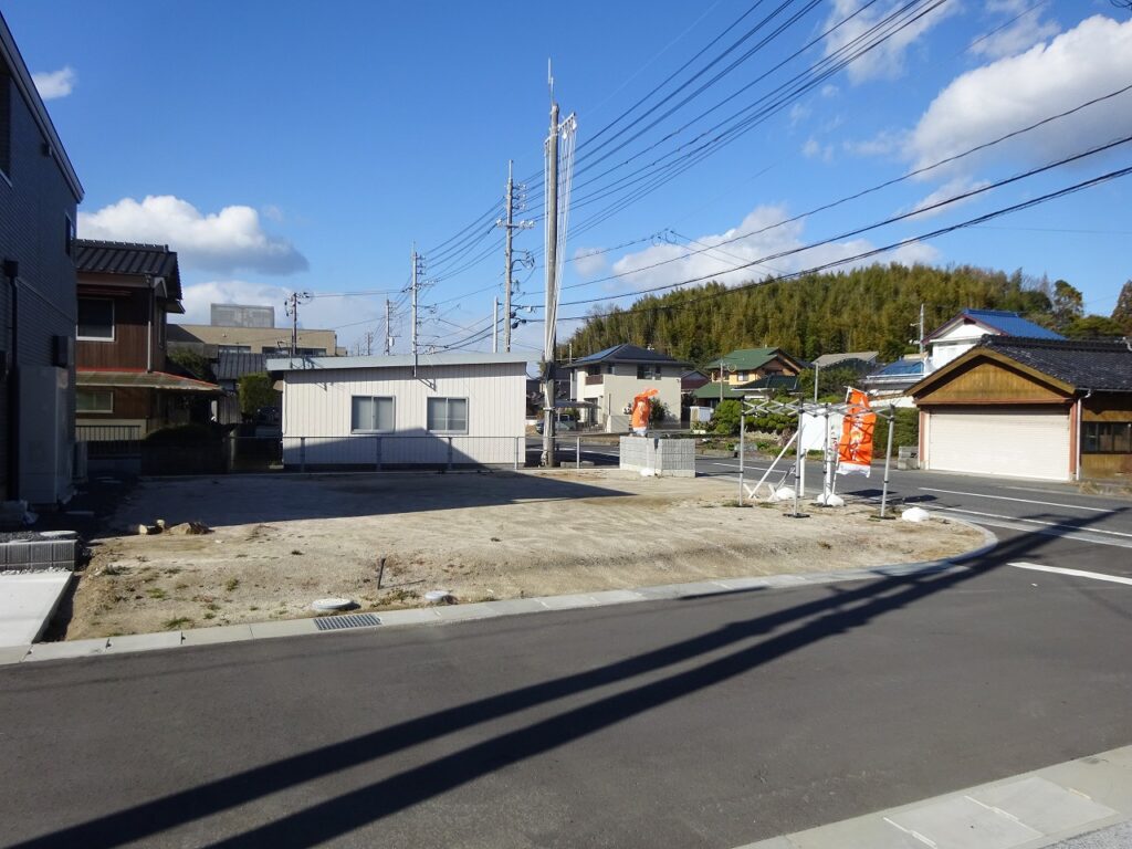 安心安全のセキスイハイムの分譲地です。