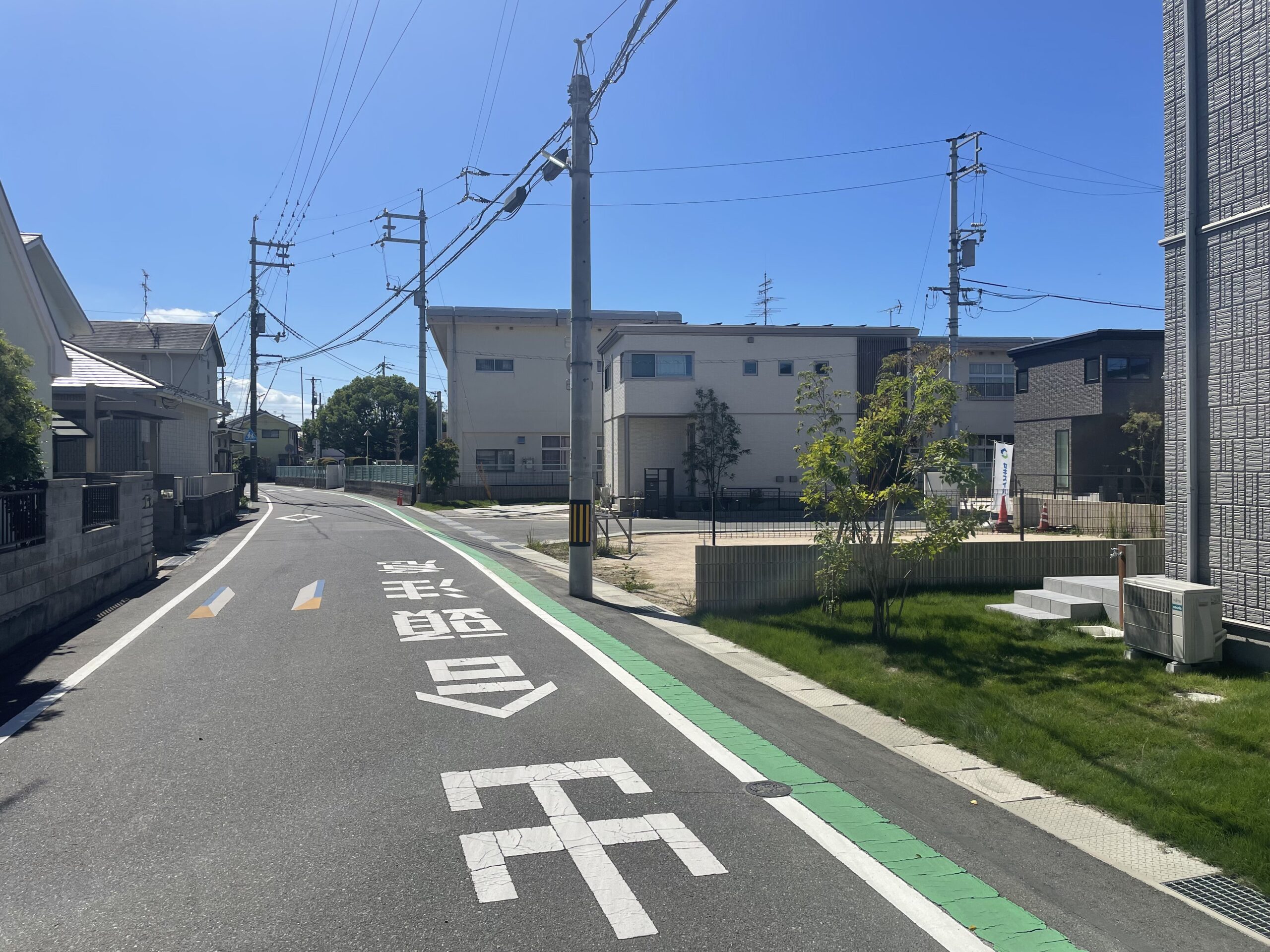 分譲地街並み写真