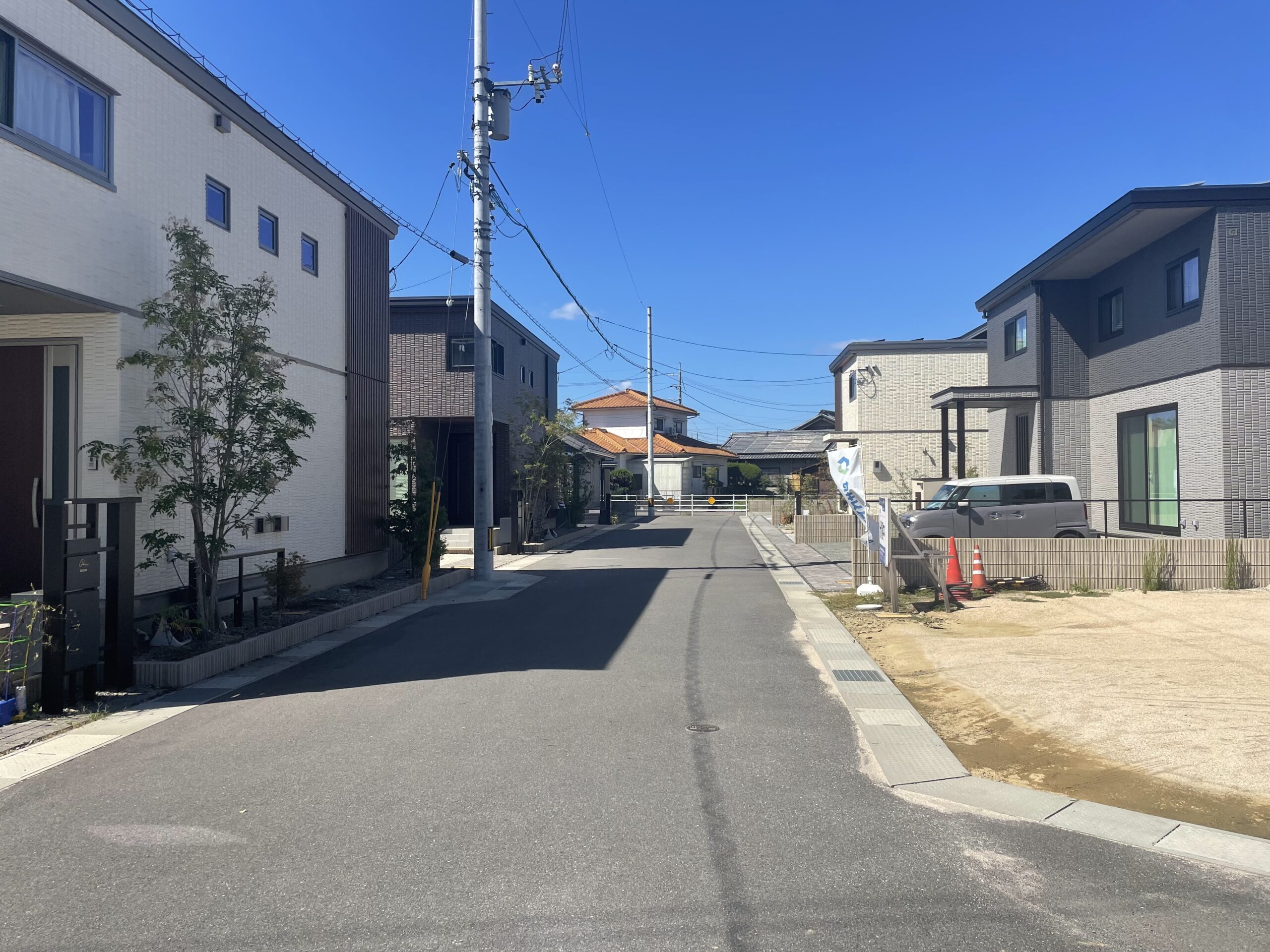 分譲地街並み写真