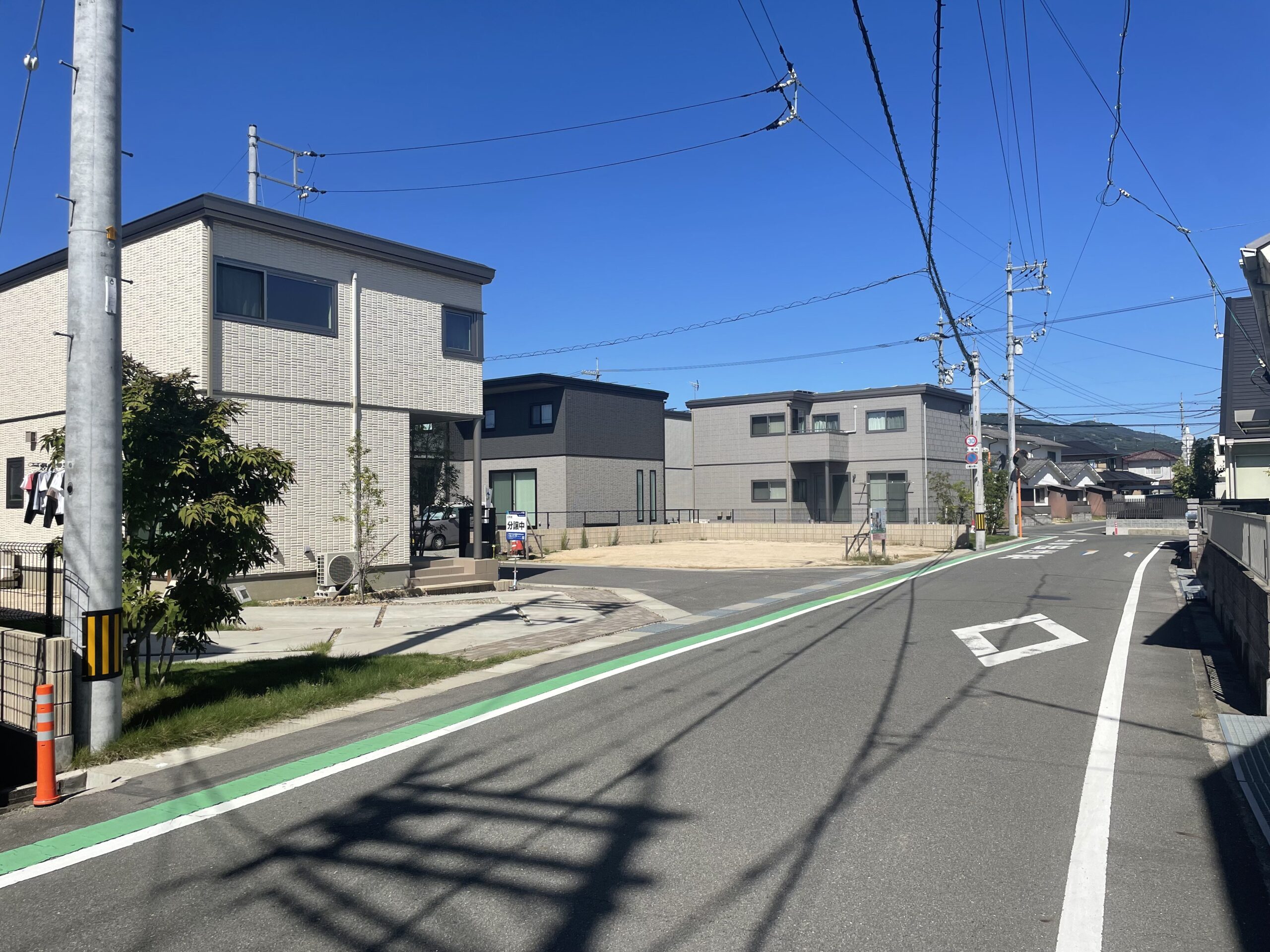 分譲地街並み写真