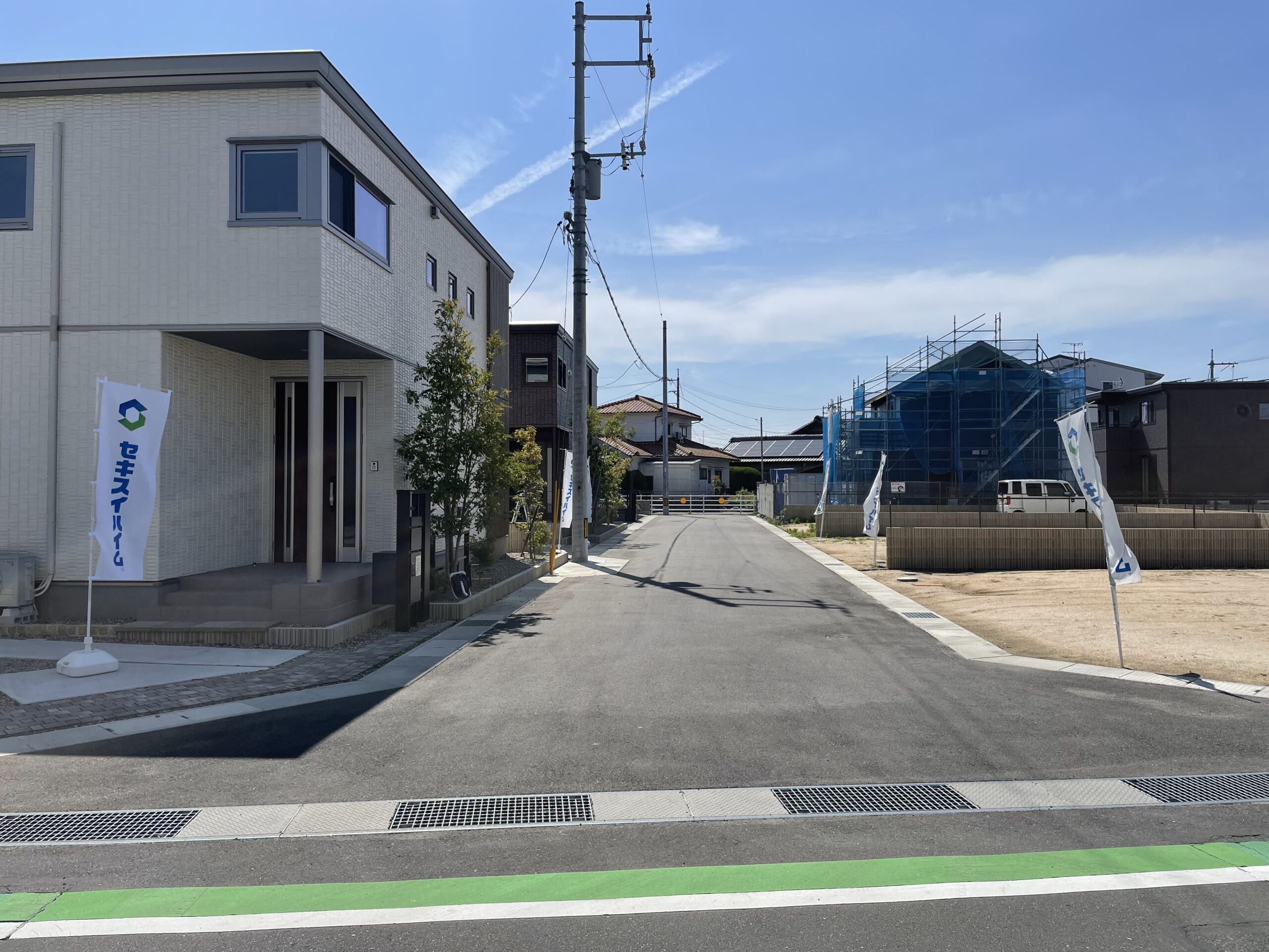 分譲地街並み写真
