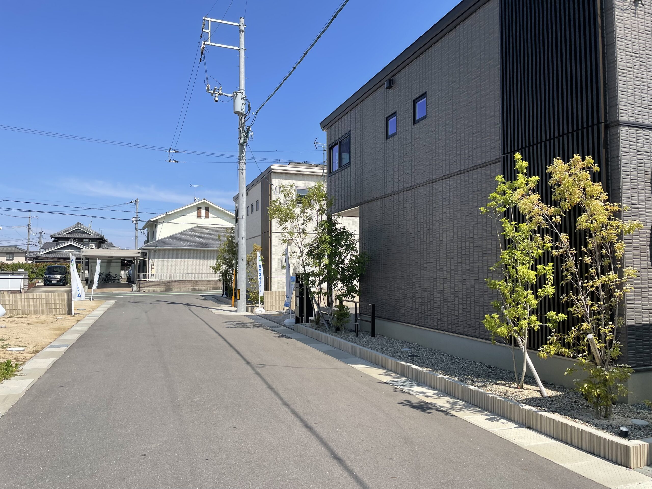 分譲地街並み写真