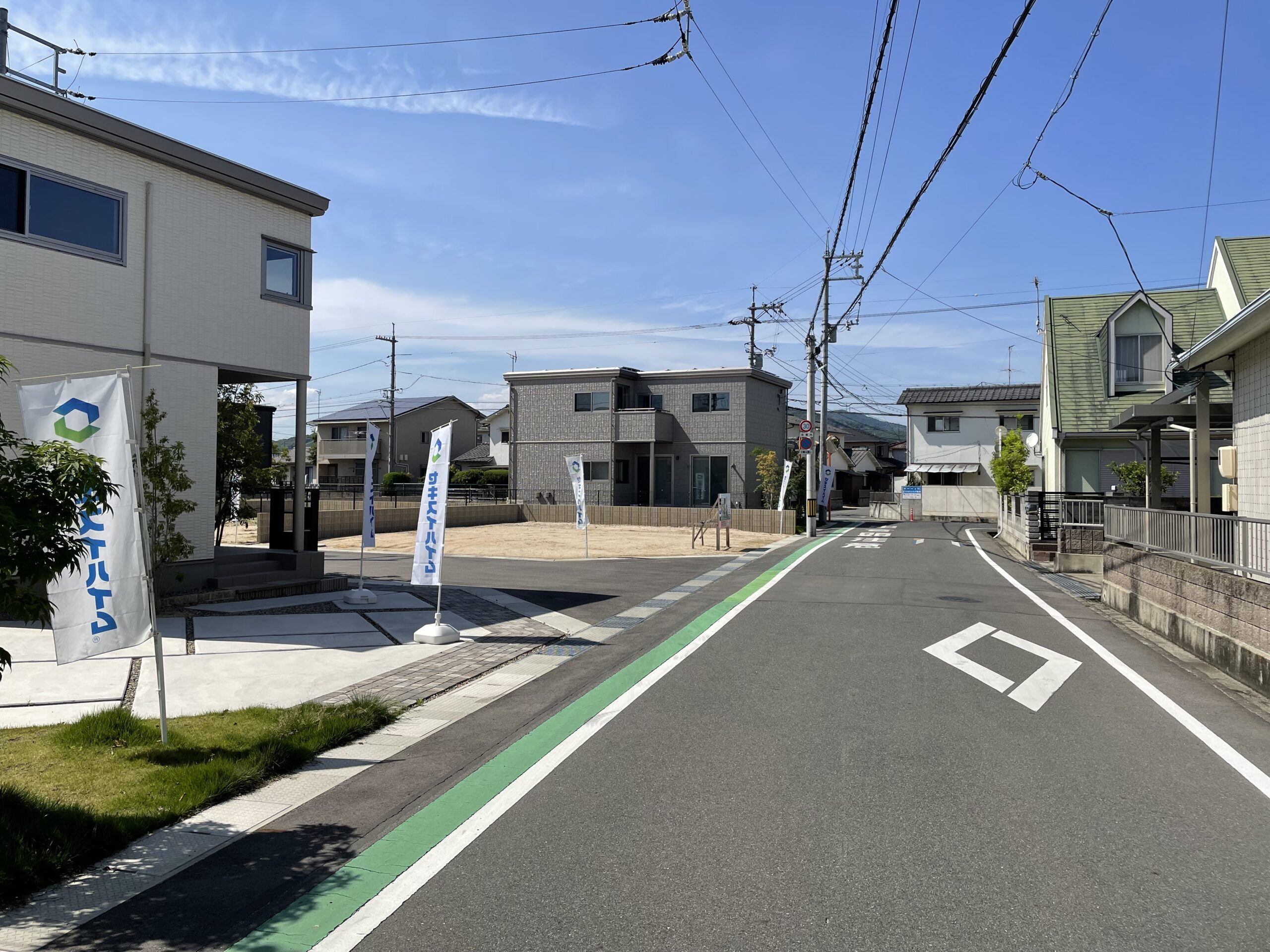 分譲地街並み写真