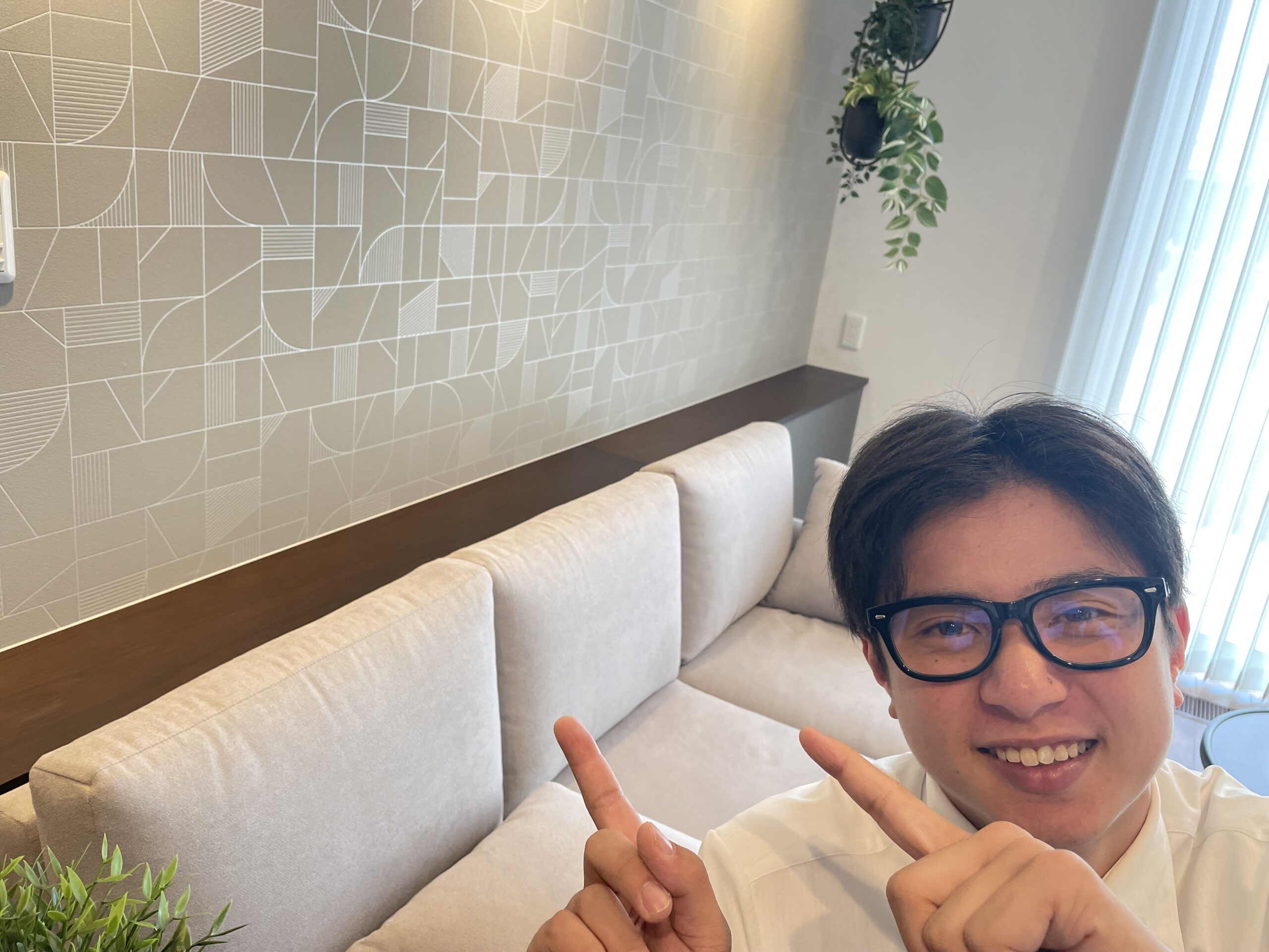 ソファ裏には、ネコちゃん必見ロングカウンター！
