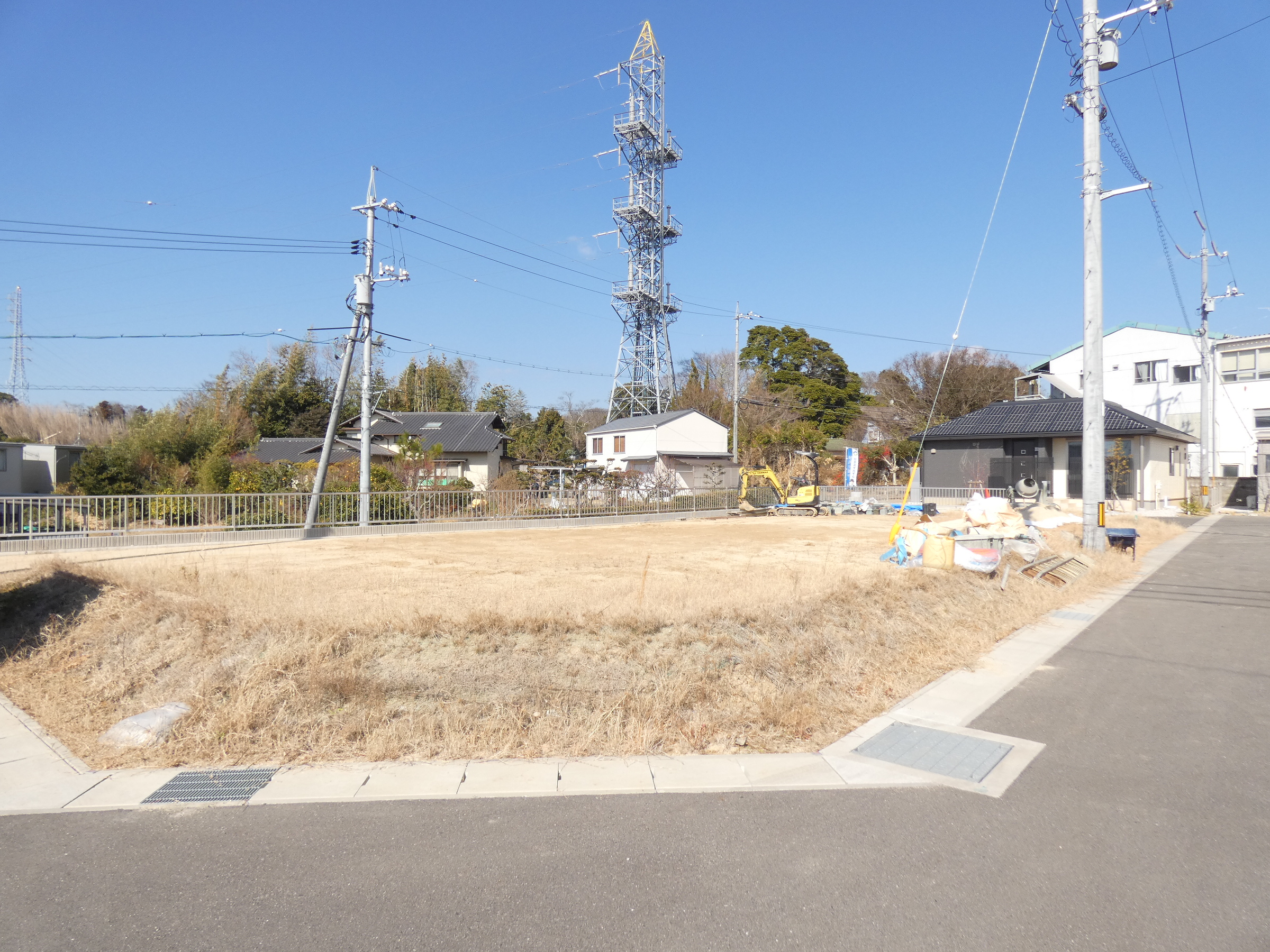 安心安全のセキスイハイムの分譲地です。