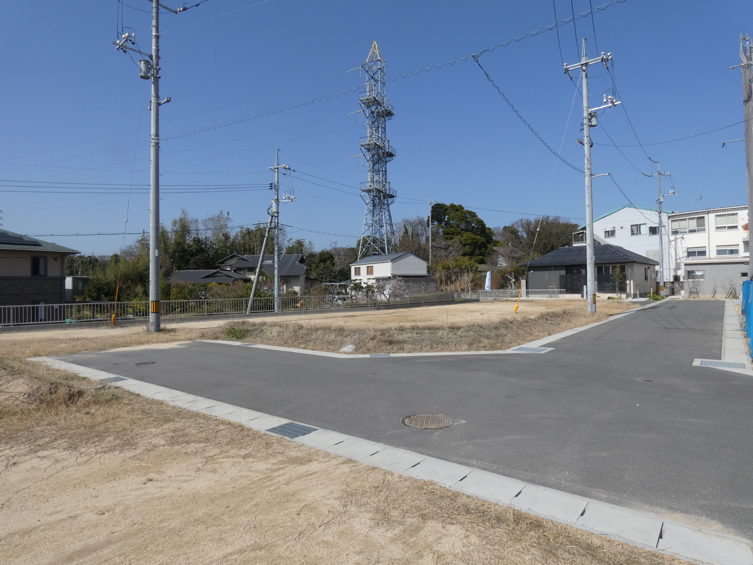 安心安全のセキスイハイムの分譲地です。