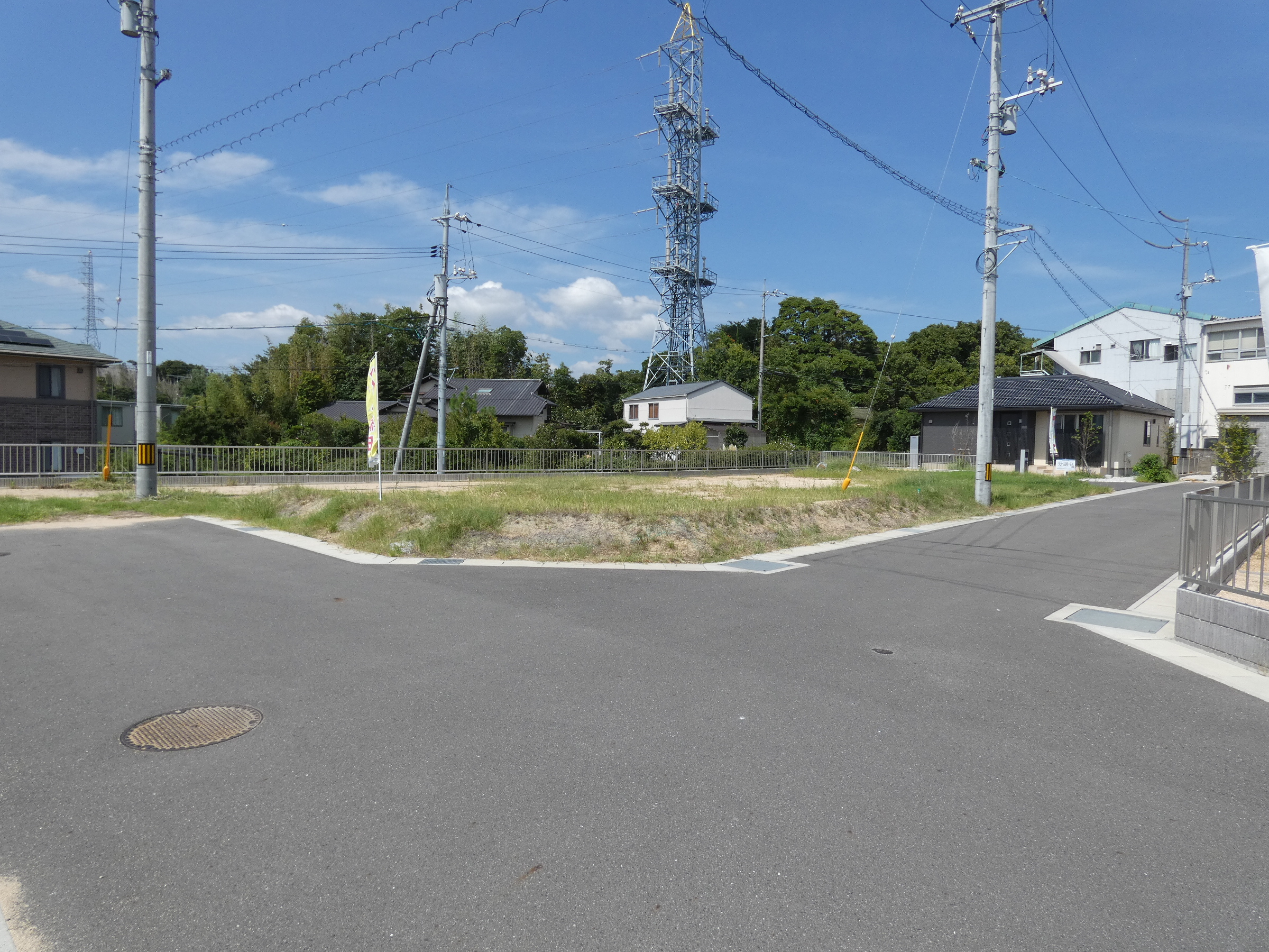 安心安全のセキスイハイムの分譲地です。