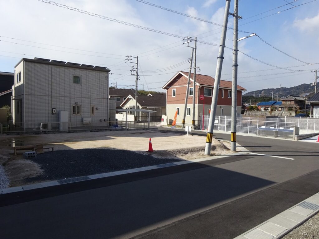 分譲地街並み写真