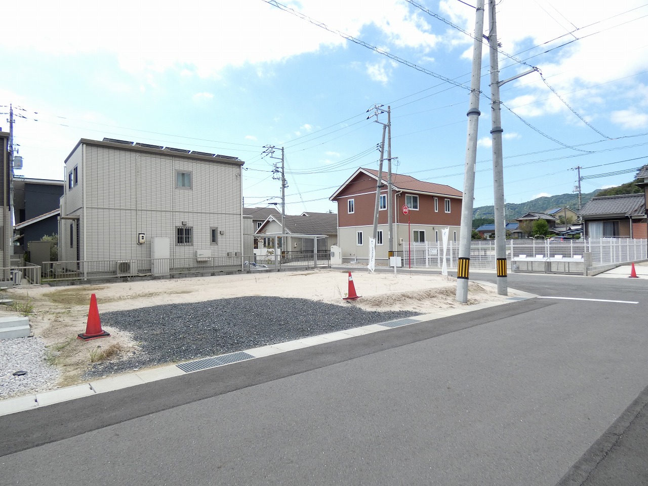 安心安全のセキスイハイムの分譲地です。