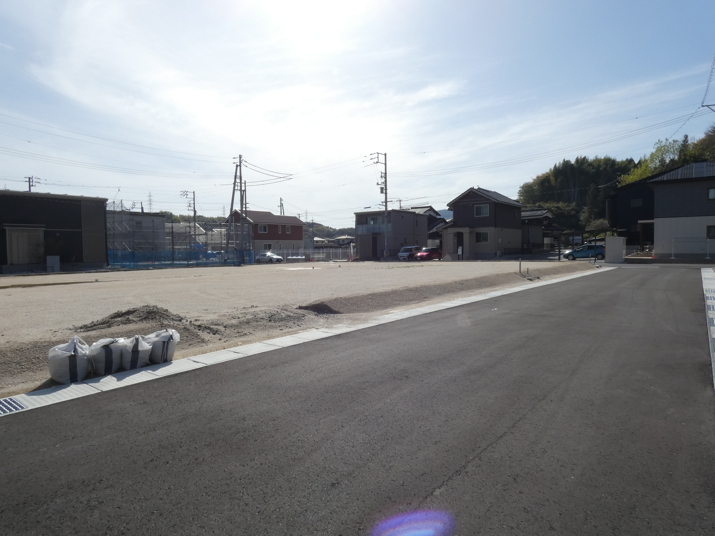 安心安全のセキスイハイムの分譲地です。