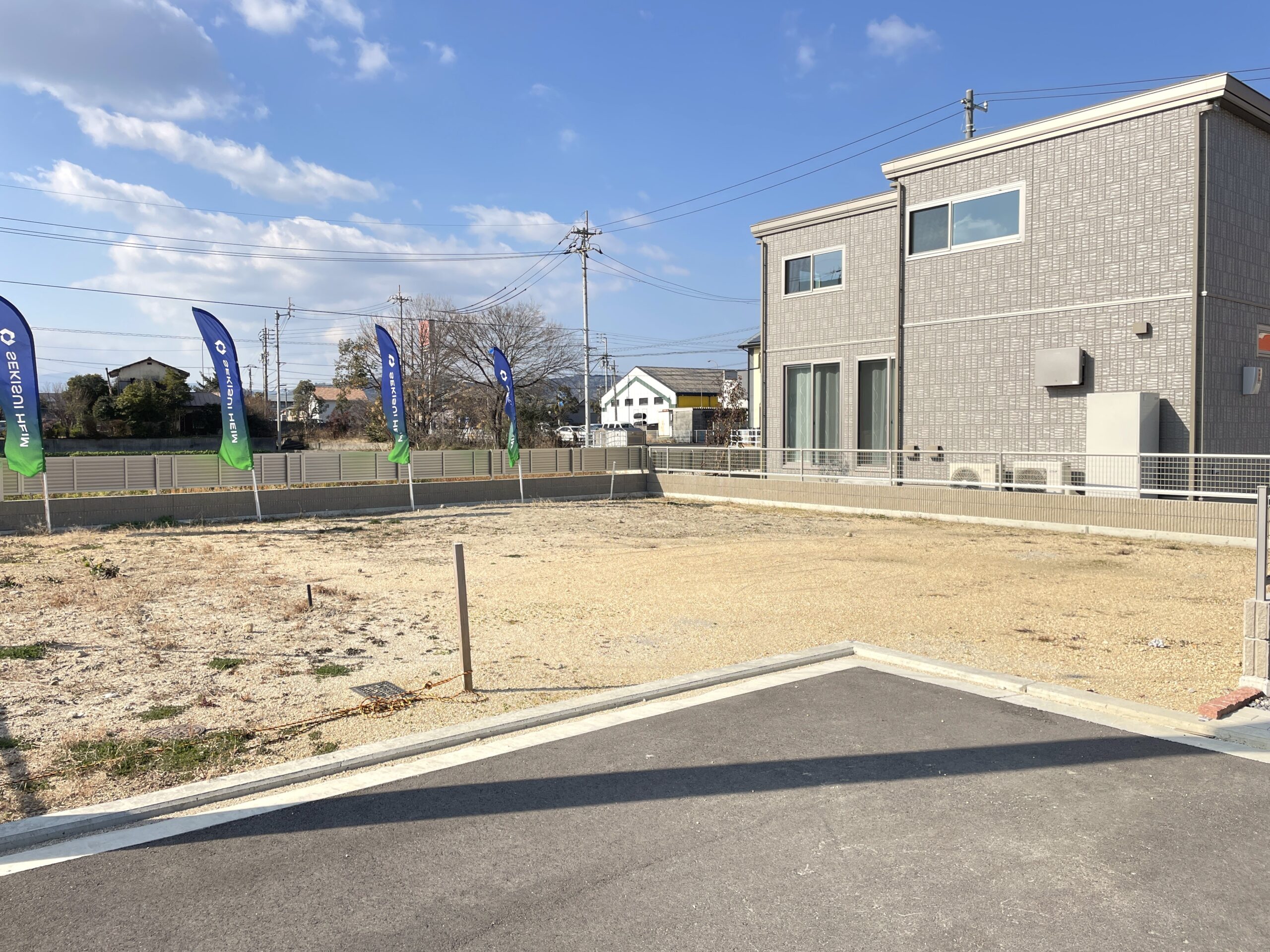 6号地前面道路から撮影（撮影日時2026.2.1）