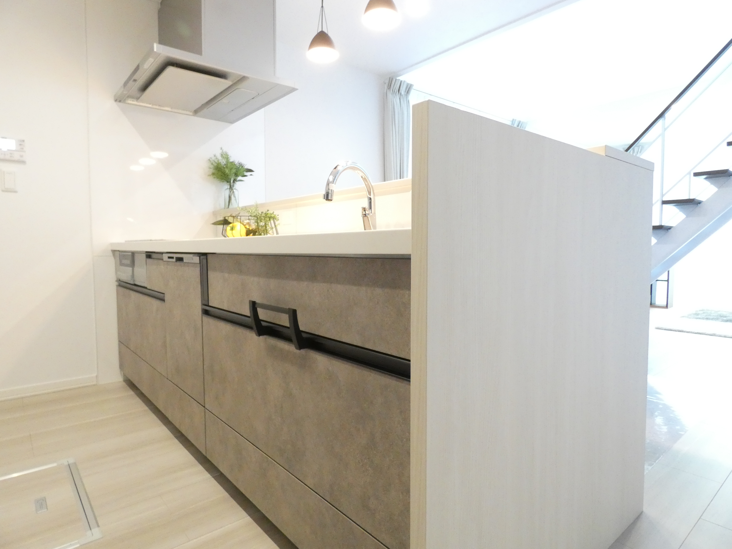 センサー水栓を採用しました。（2026.2撮影）