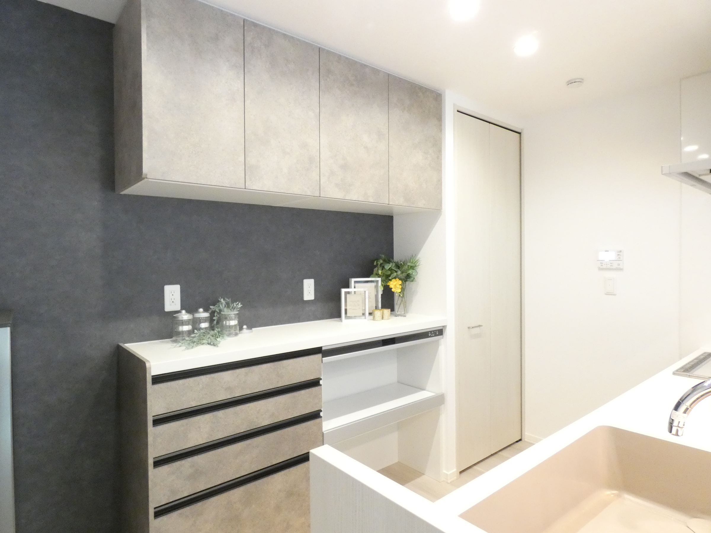 カウンタータイプのキッチンです。（2026.2撮影）