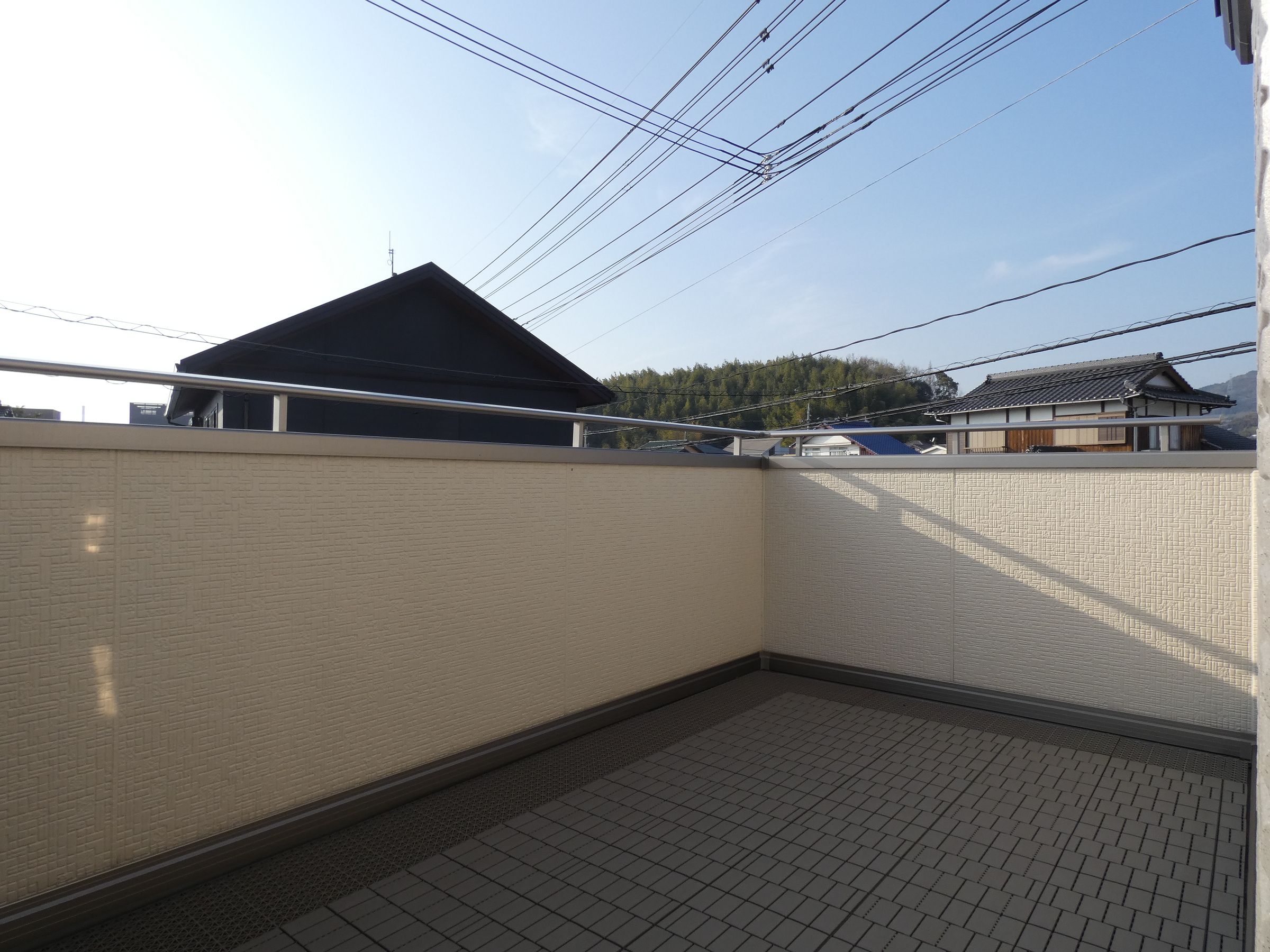 広々としたバルコニーです。（2026.2撮影）