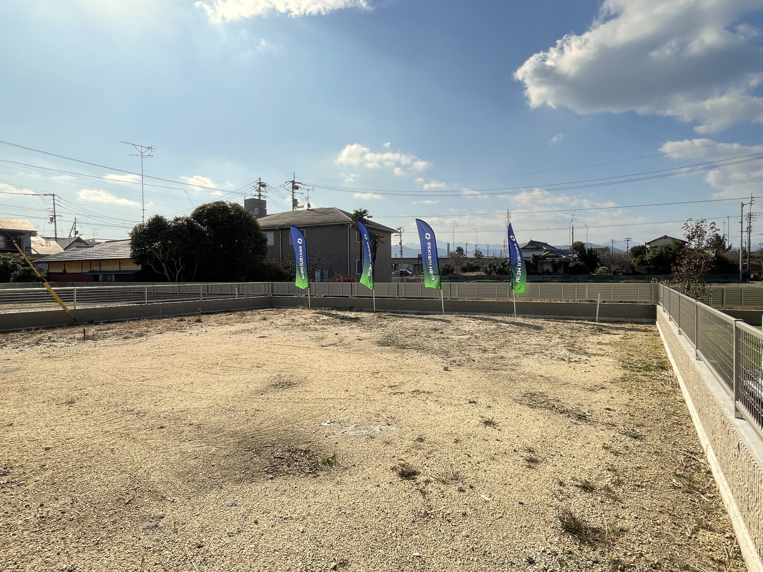 6号地敷地内から南の方角を撮影（撮日時2026.2.1）