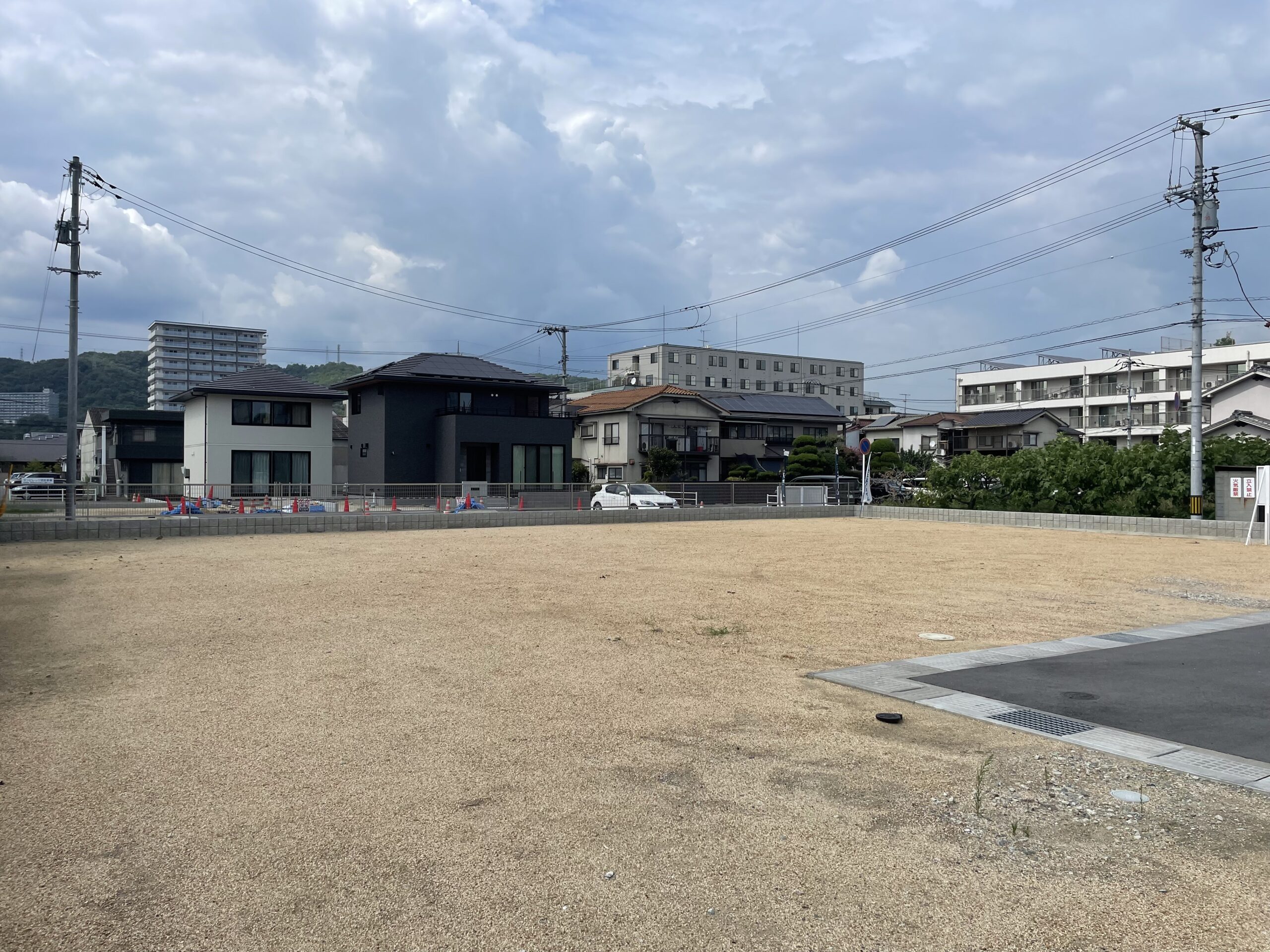 3号地から撮影写真です！！高い建物がないので日当たり抜群です