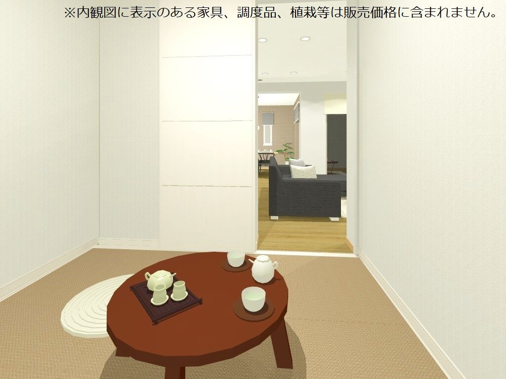 独立した一部屋として使用できる和室です。