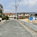 （5号地）西側道路現地写真