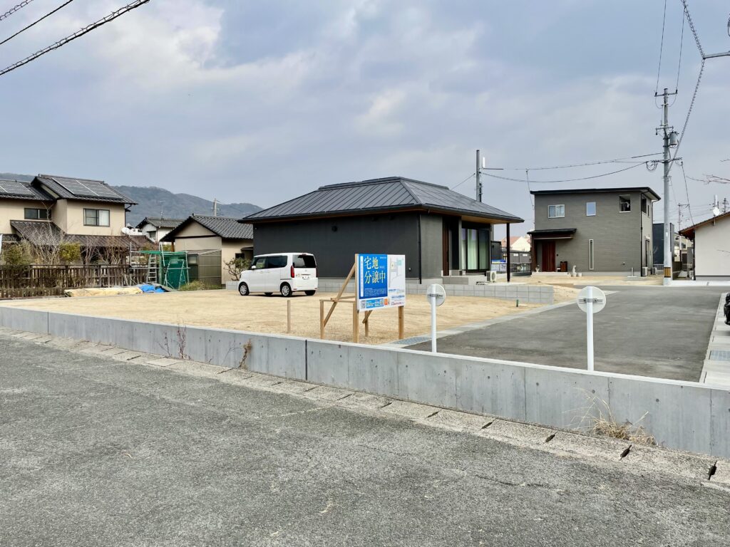 （5号地）西側が道の為、南西角地になります！
