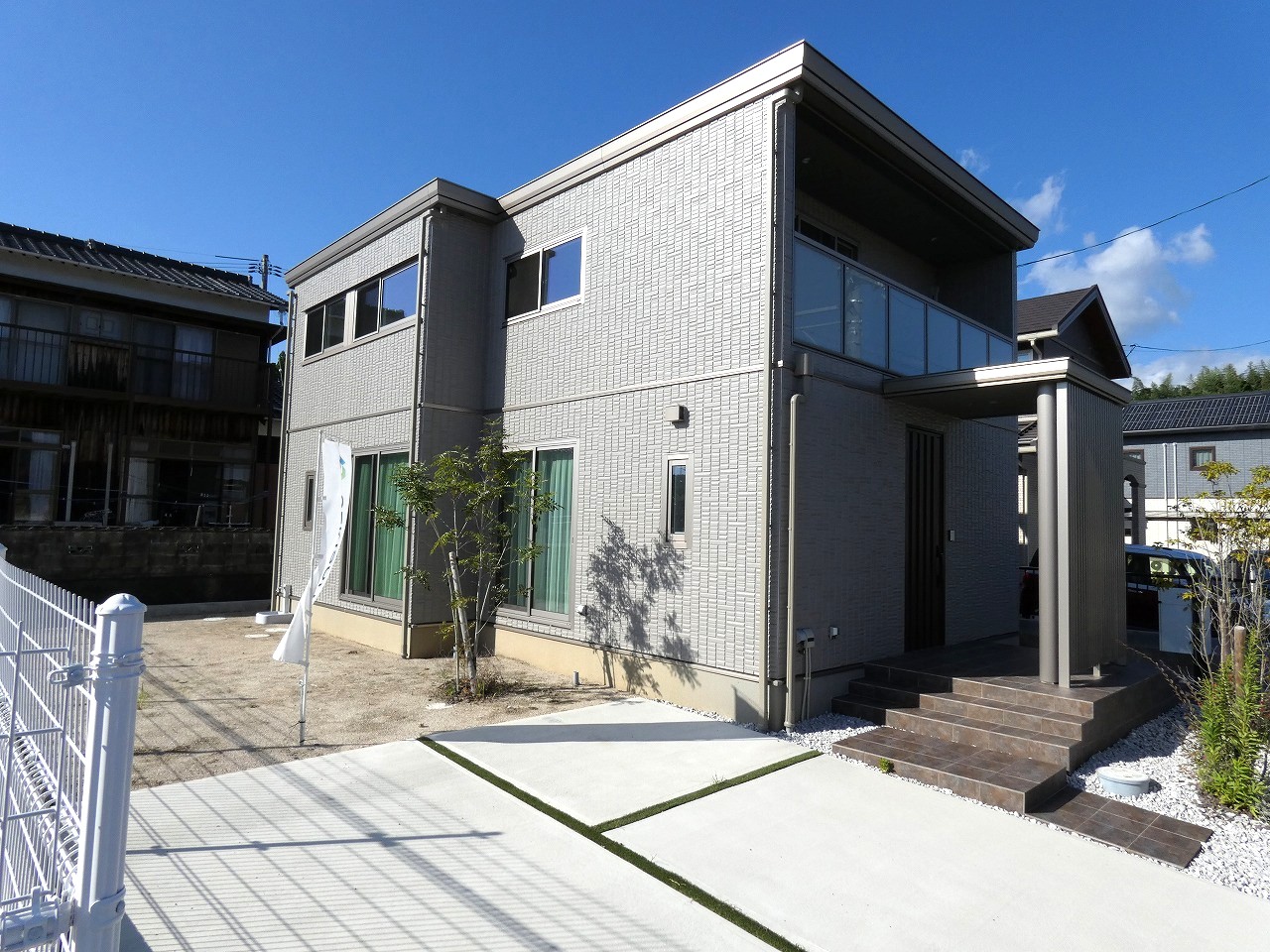 光市協和町Ⅲ5号地分譲住宅外観写真