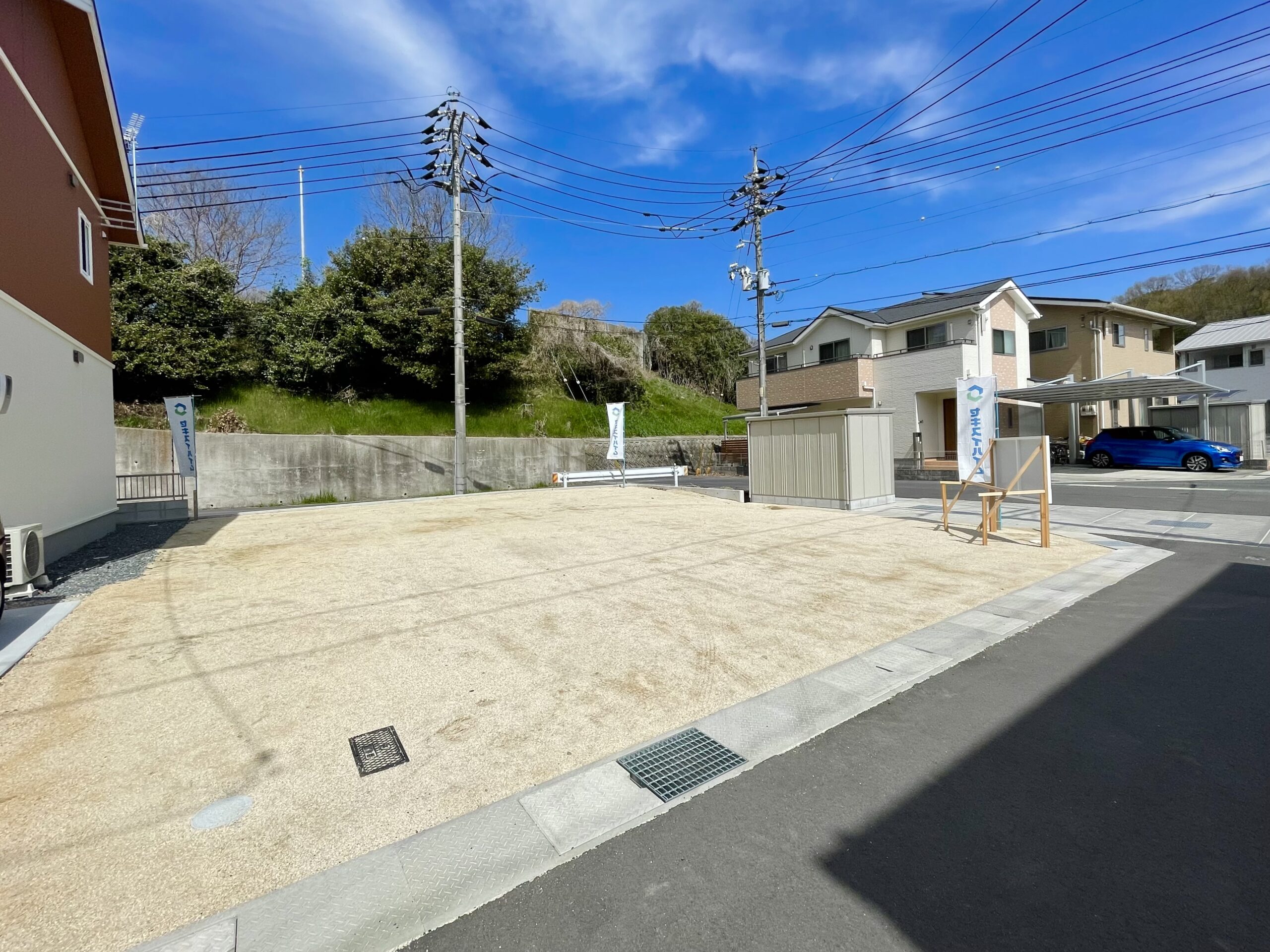 南東角地で日当り良好です！（撮影日：2025年3月）
