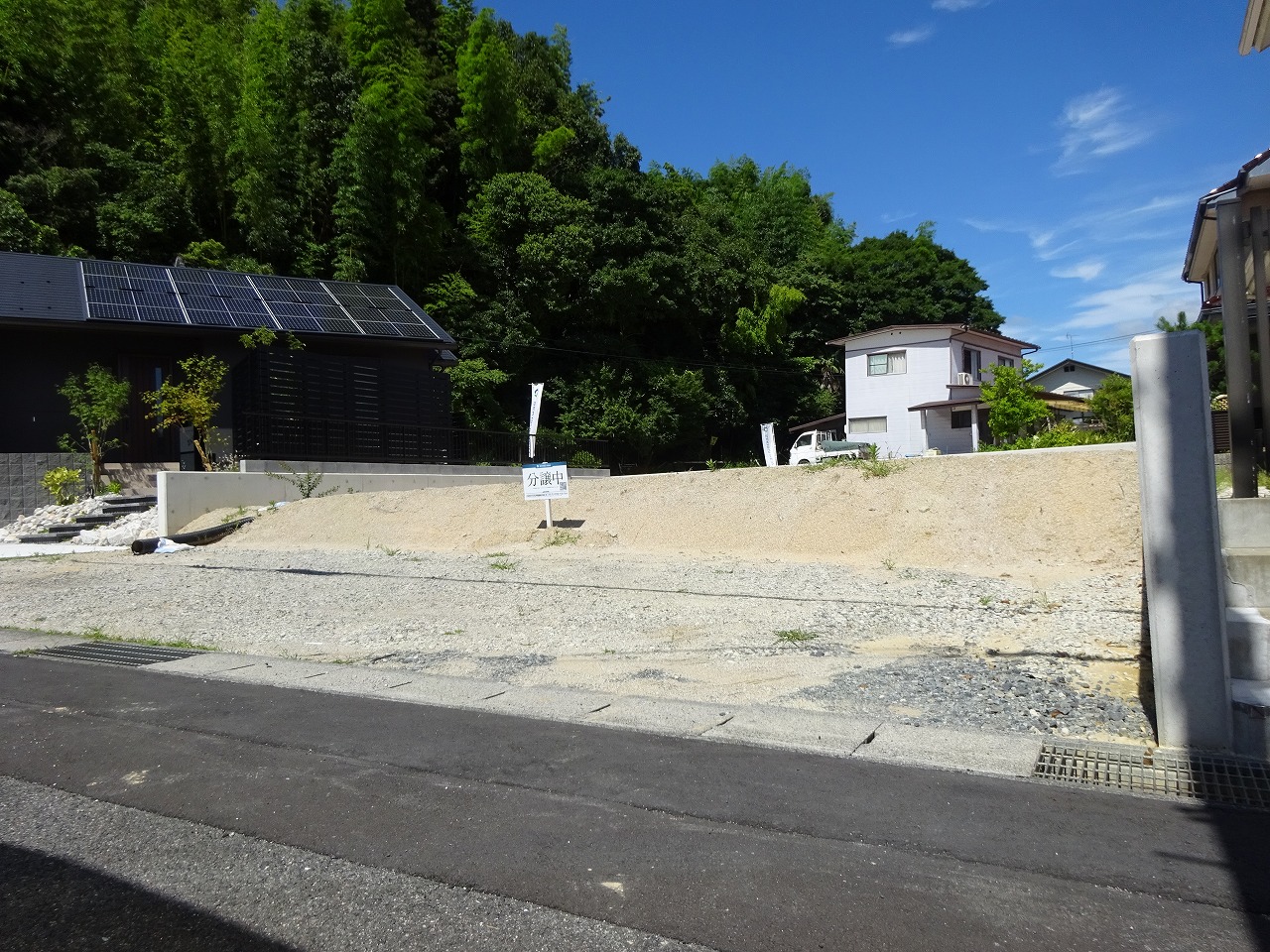 安心安全のセキスイハイムの分譲地です。