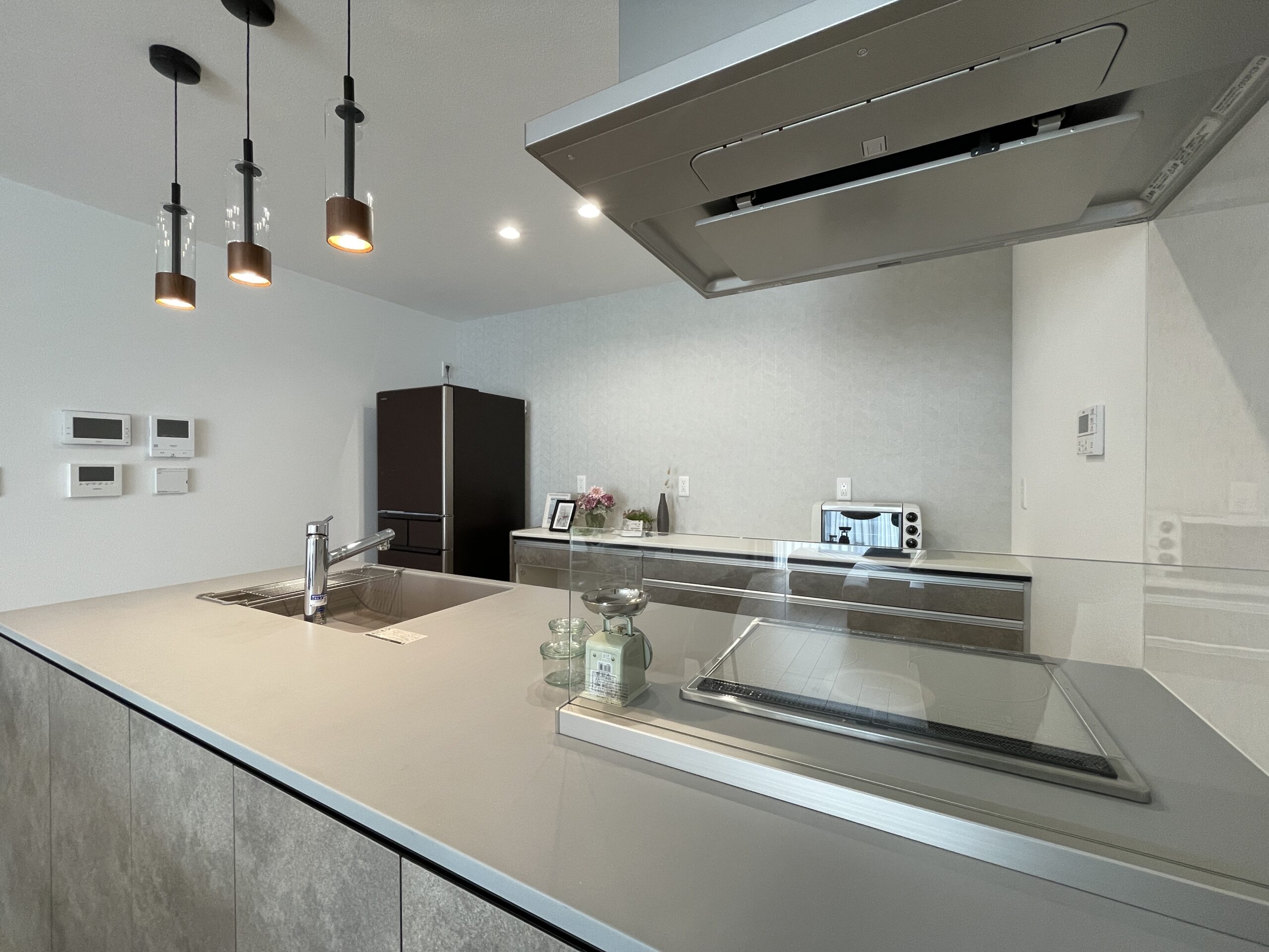 キッチンはクリナップのオリジナルハウスキッチンです！