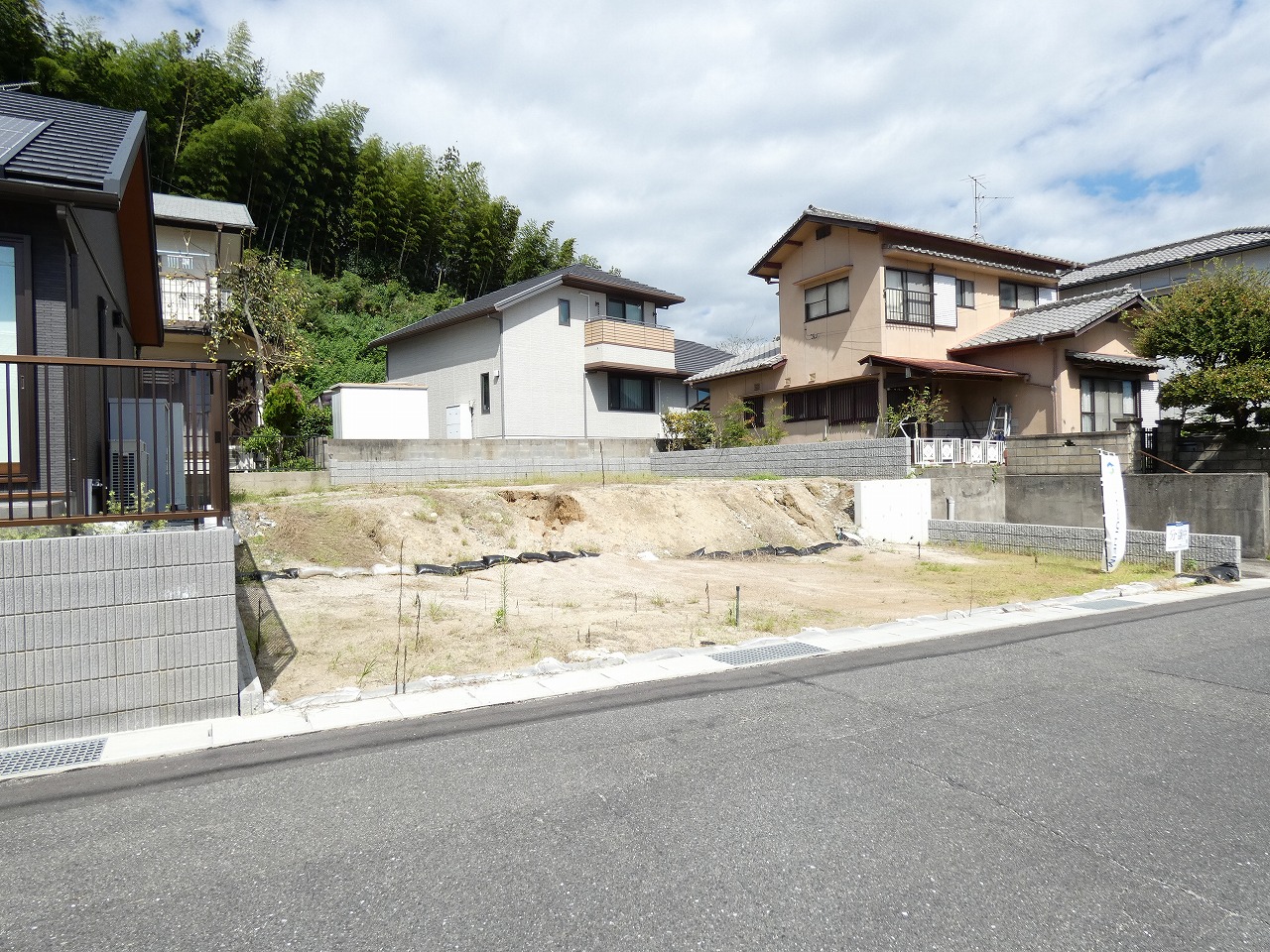 安心安全のセキスイハイムの分譲地です。