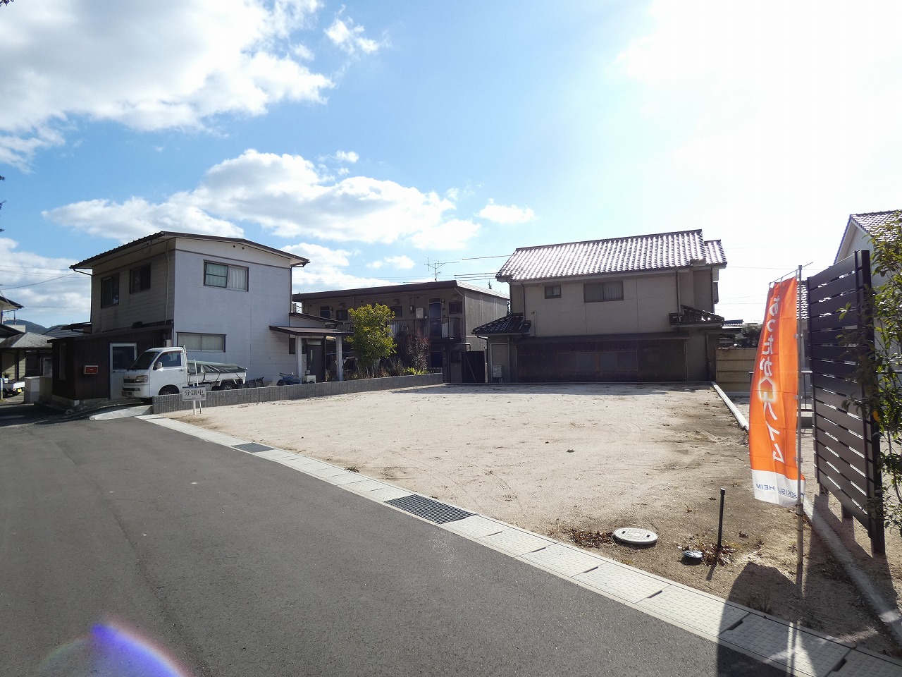 安心安全のセキスイハイムの分譲地です。