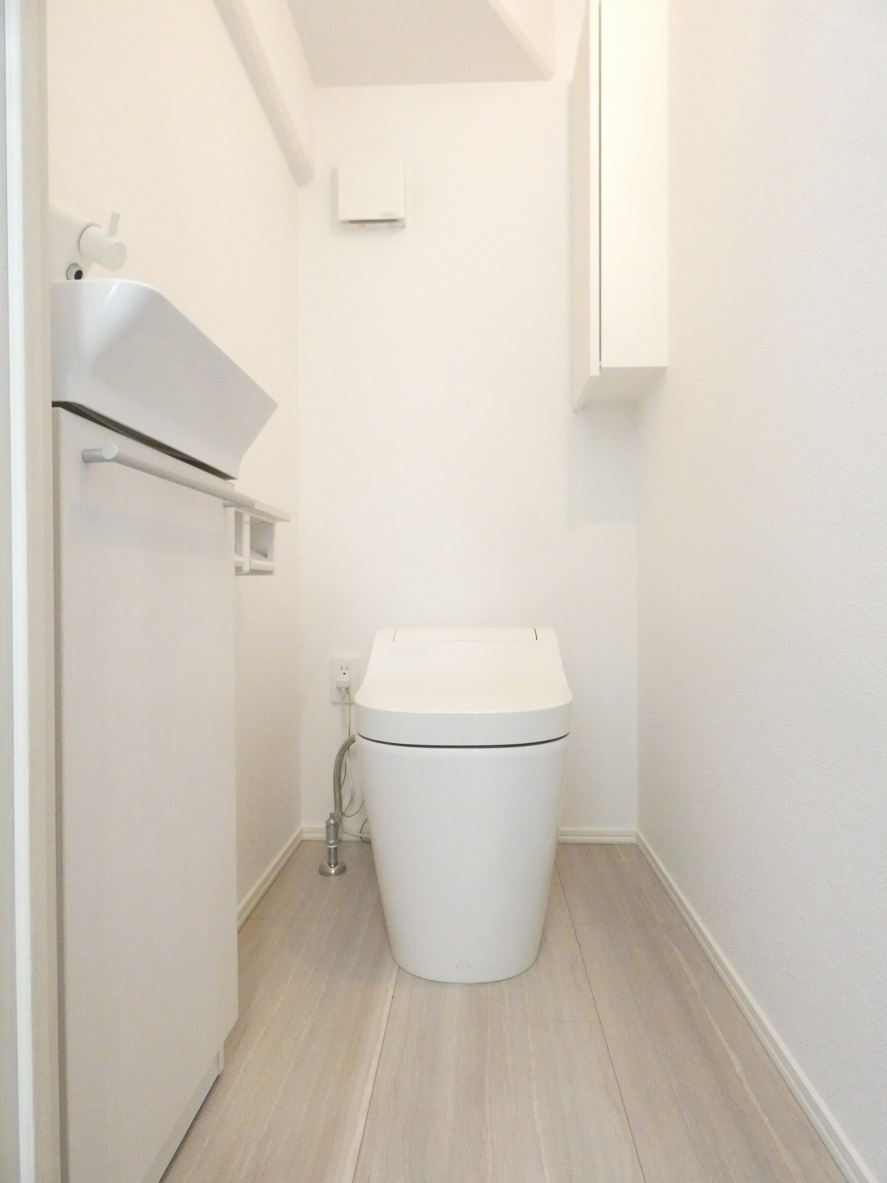 タンクレストイレを採用しました。（2026.4撮影）