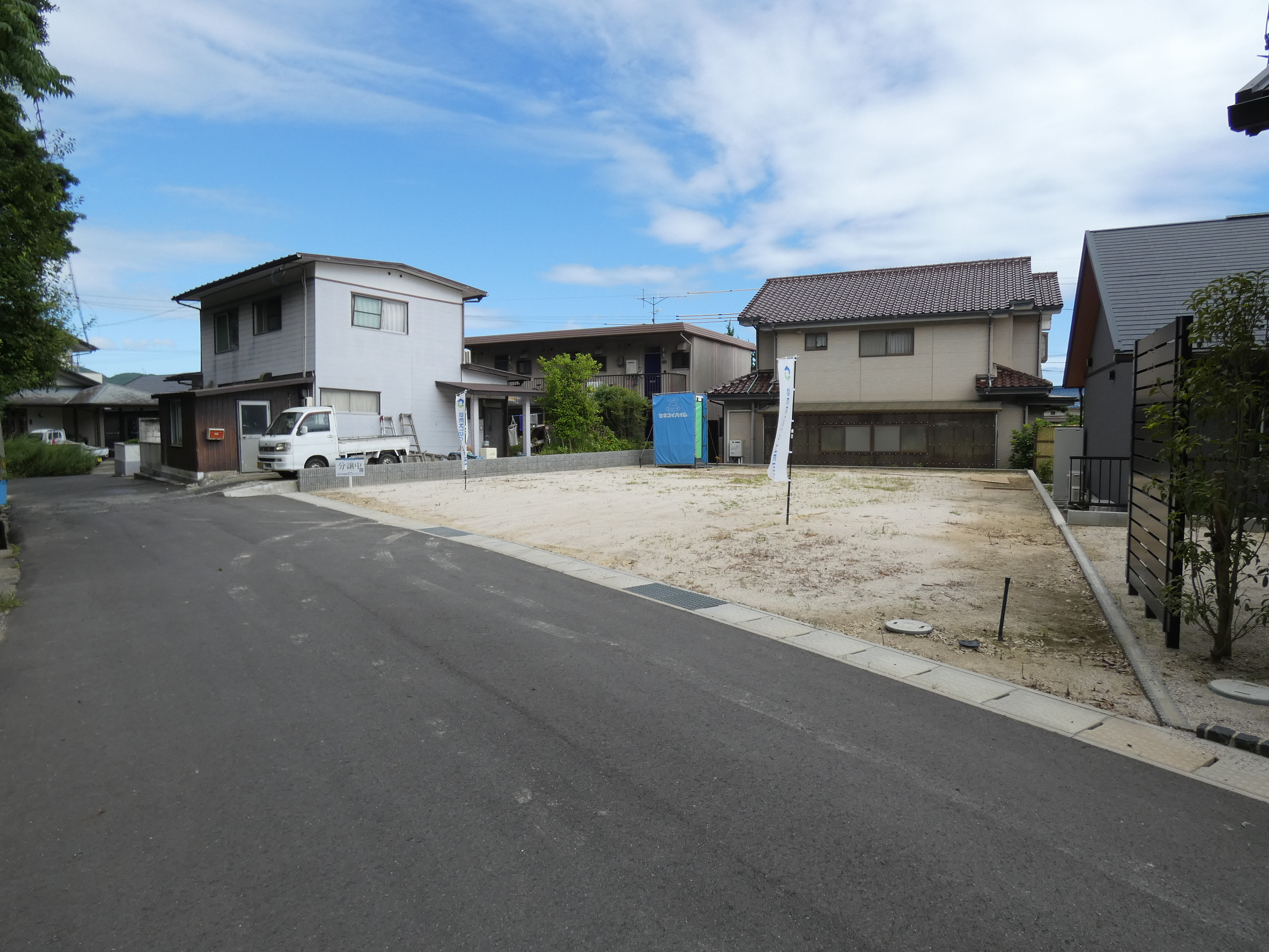 閑静な住宅街です。