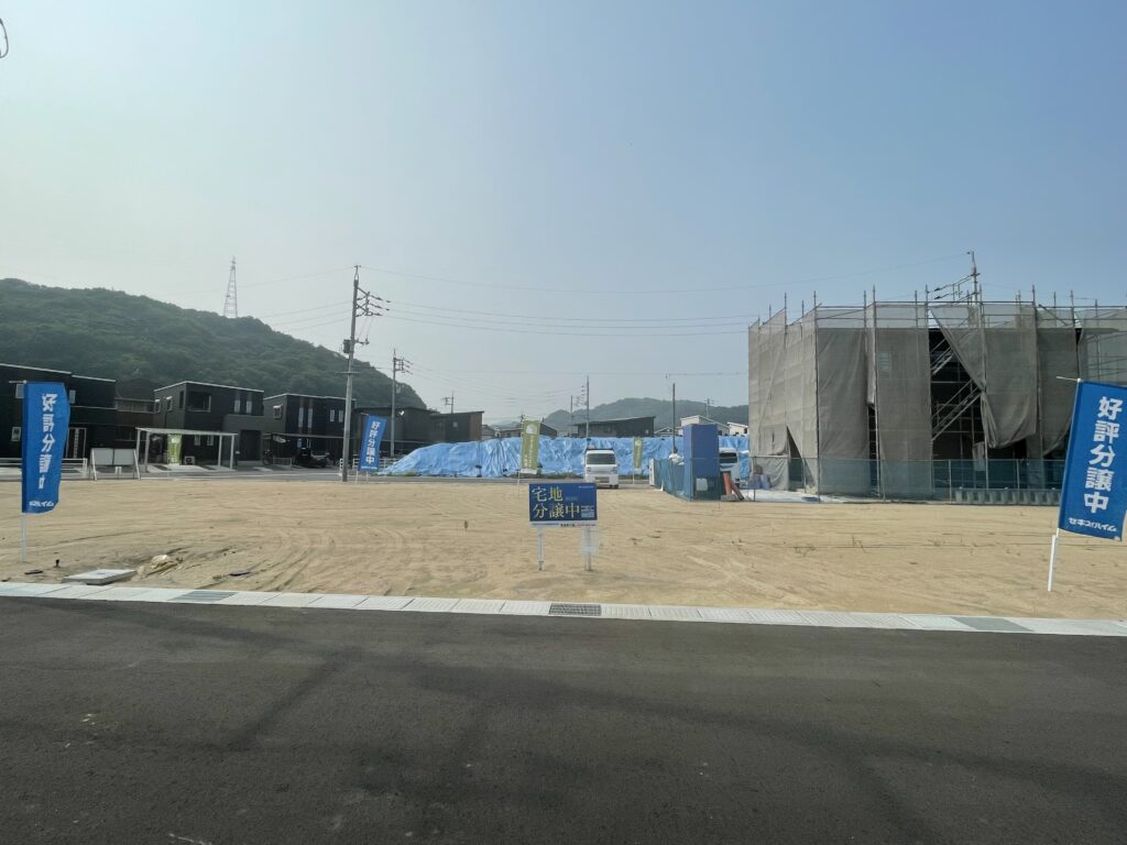 福山市高西町分譲地