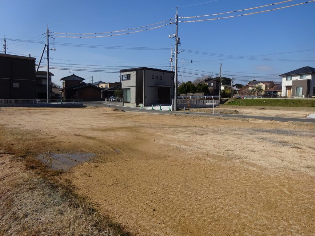 安心のセキスイハイムの分譲地です。