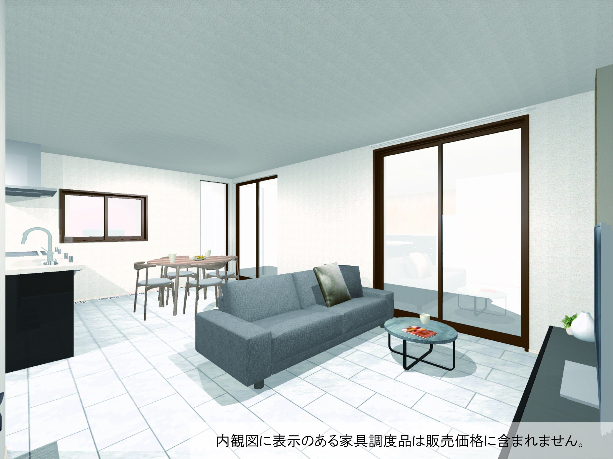 LDK（完成予想パース図）