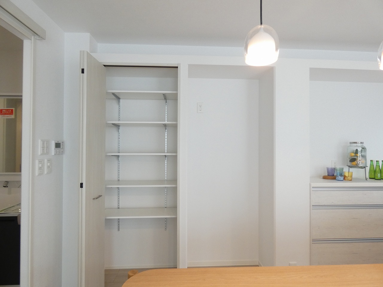 パントリーも完備！（2025.11撮影）