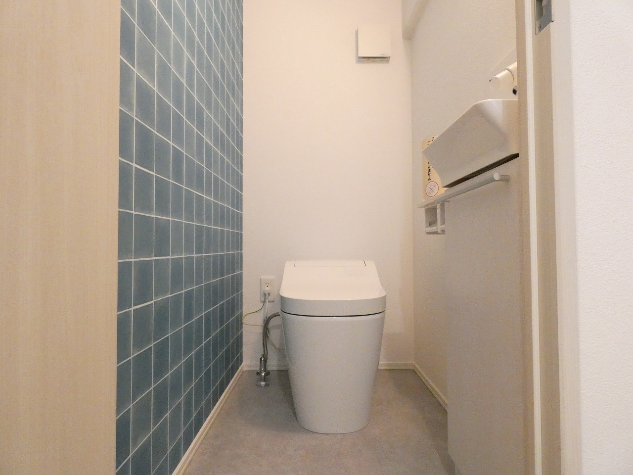 タンクレストイレを採用しました。（2025.11撮影）