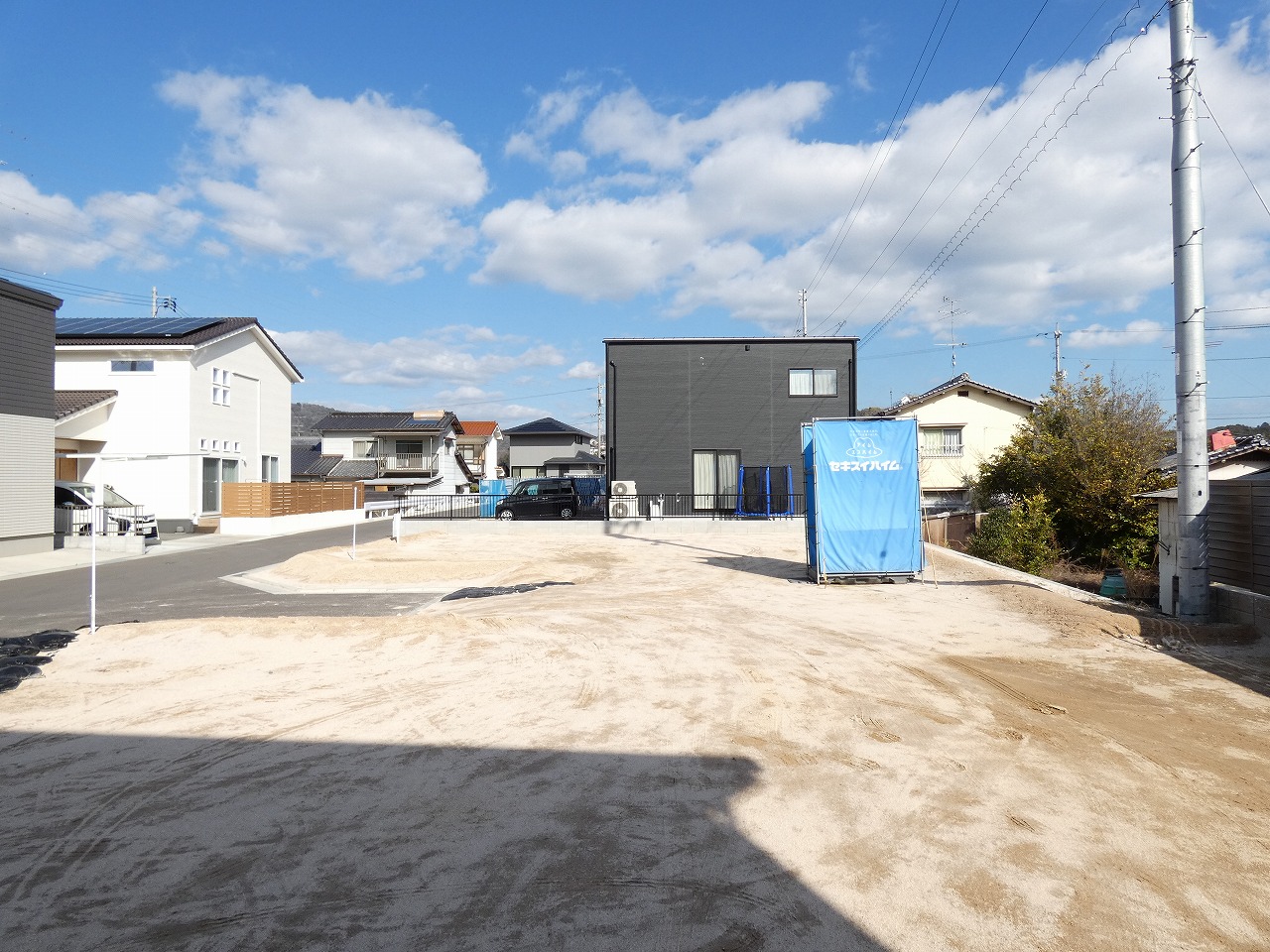 安心安全のセキスイハイムの分譲地です。（2026.01撮影）