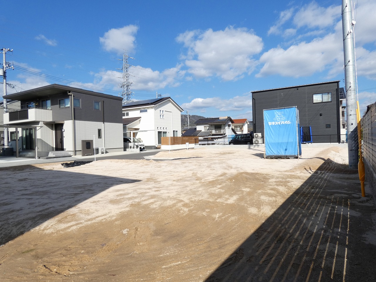 1区画分譲中です。（2026.01撮影）