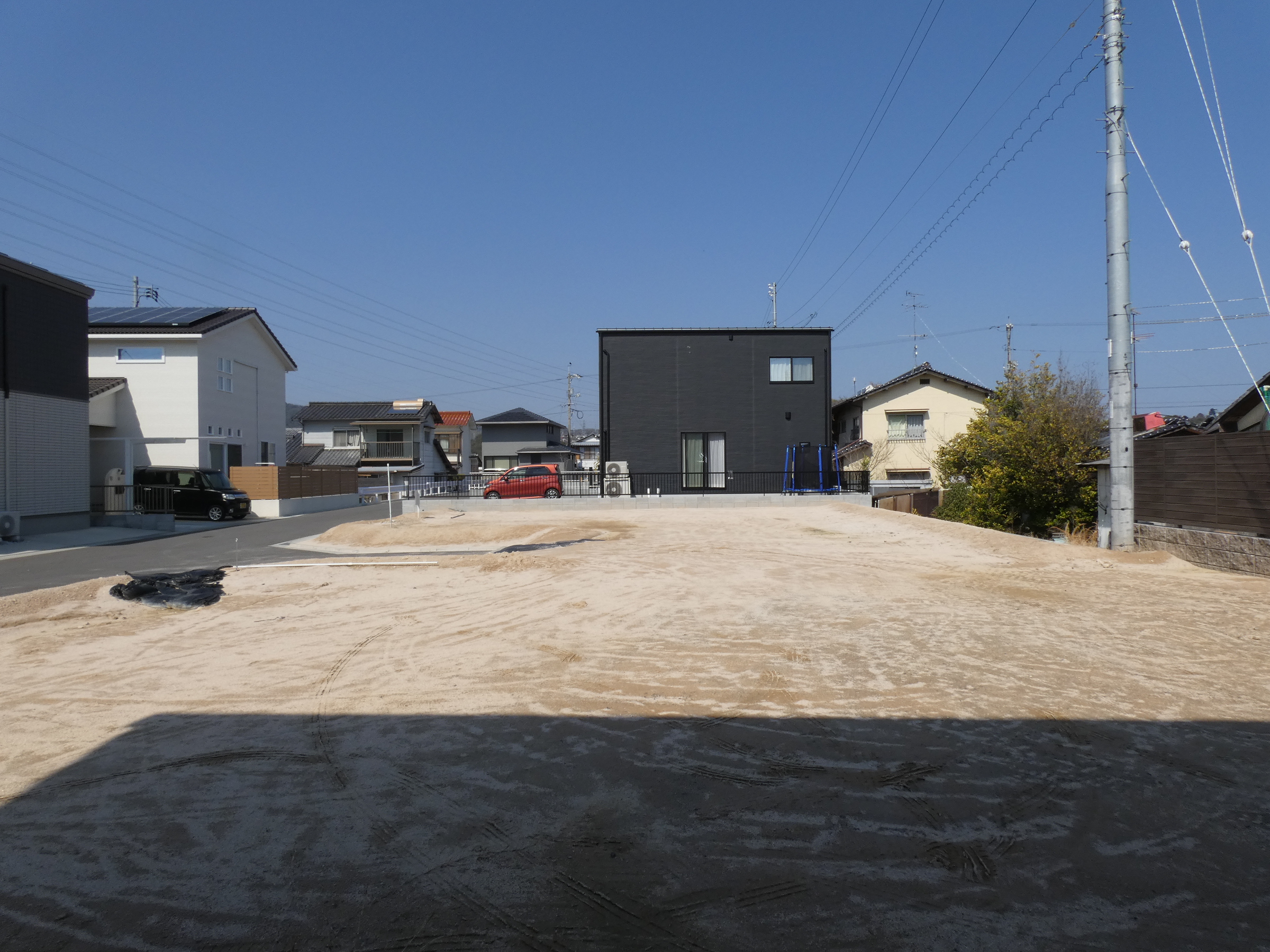 安心安全のセキスイハイムの分譲地です。（2026.03撮影）