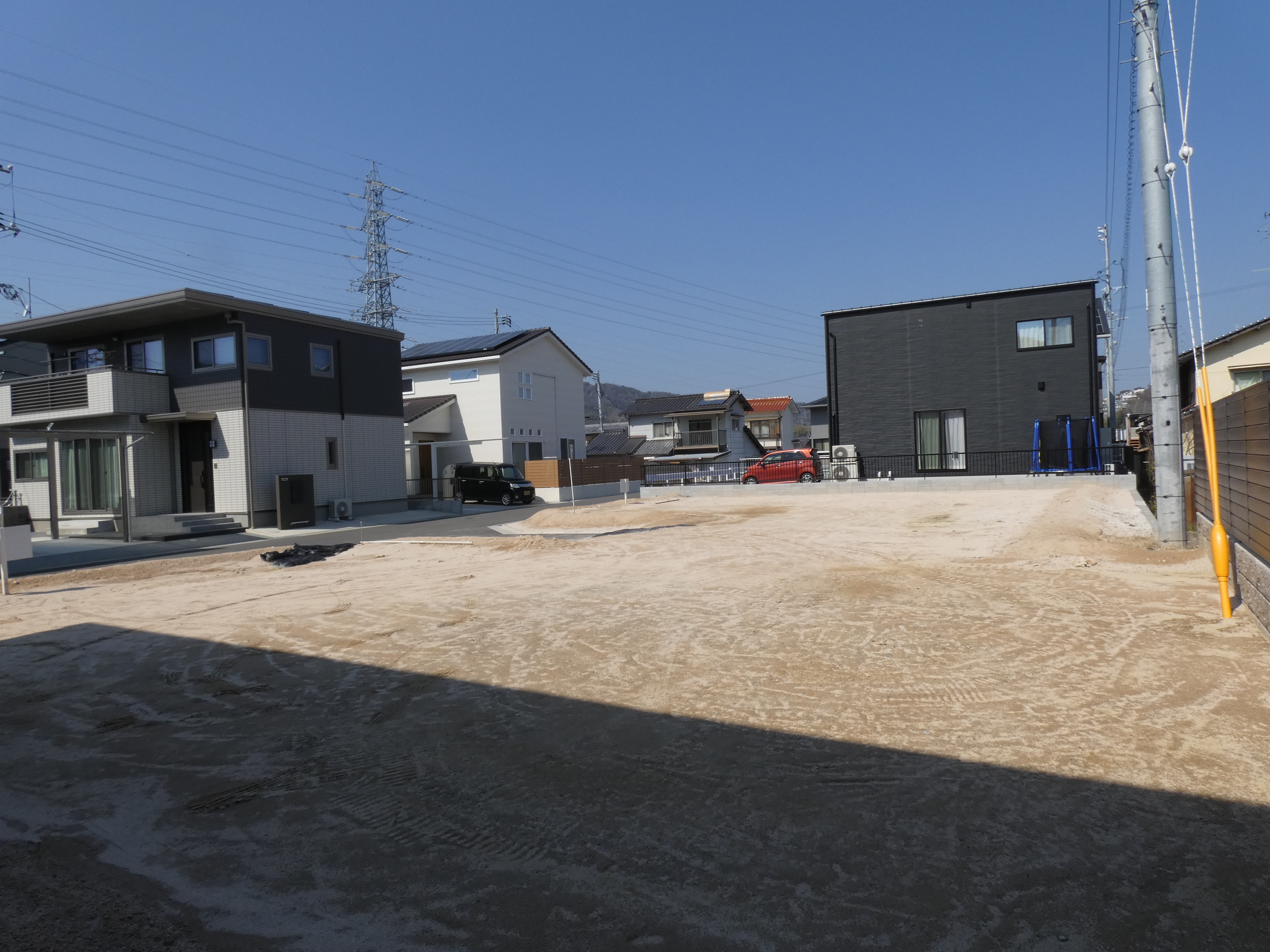 1区画分譲中です。（2026.03撮影）