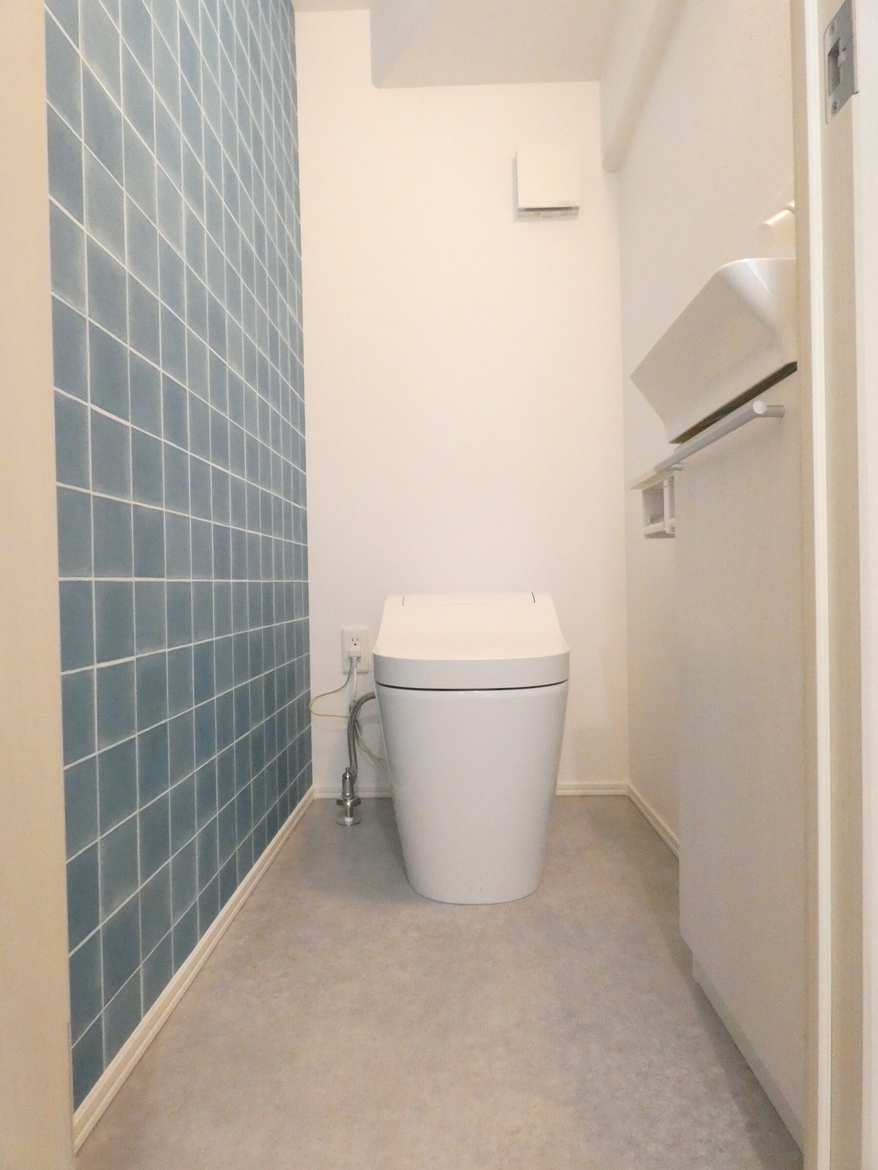 タンクレストイレを採用しました。（2026.4撮影）