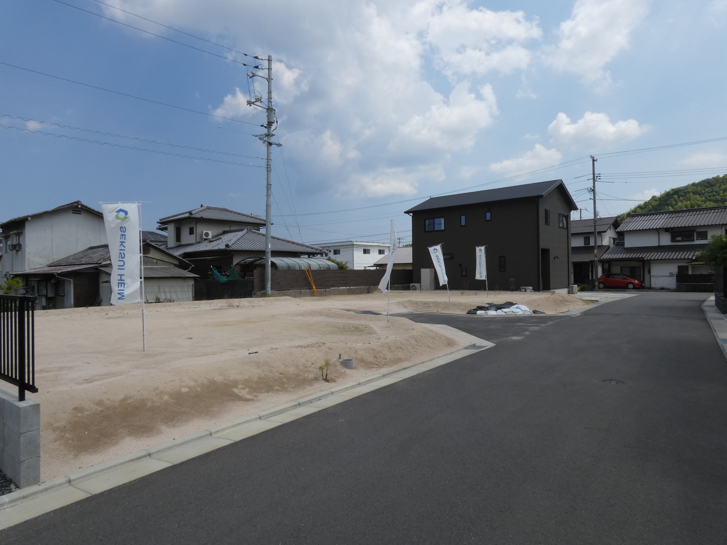 安心安全のセキスイハイムの分譲地です。（2026.06撮影）
