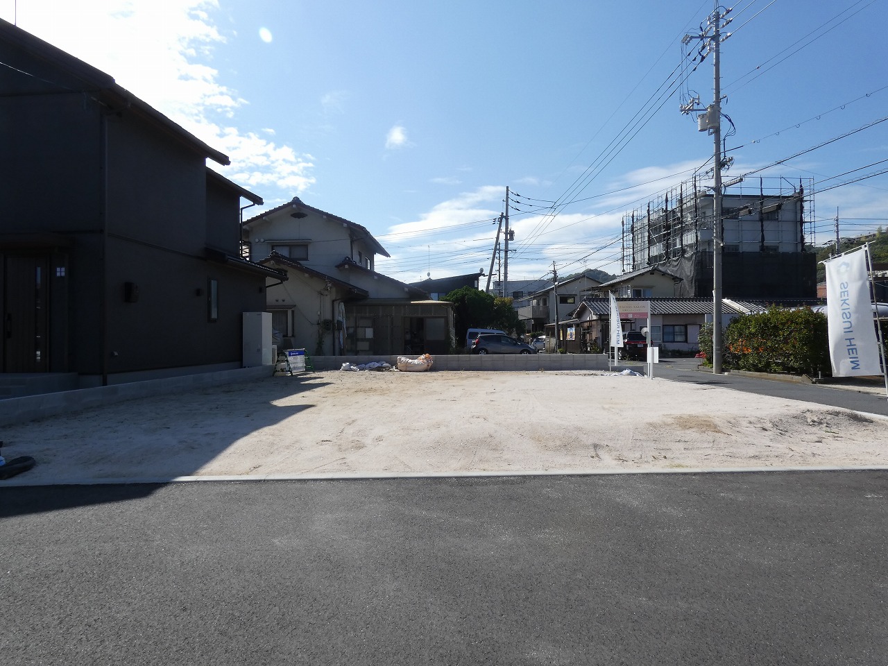 安心安全のセキスイハイムの分譲地です。