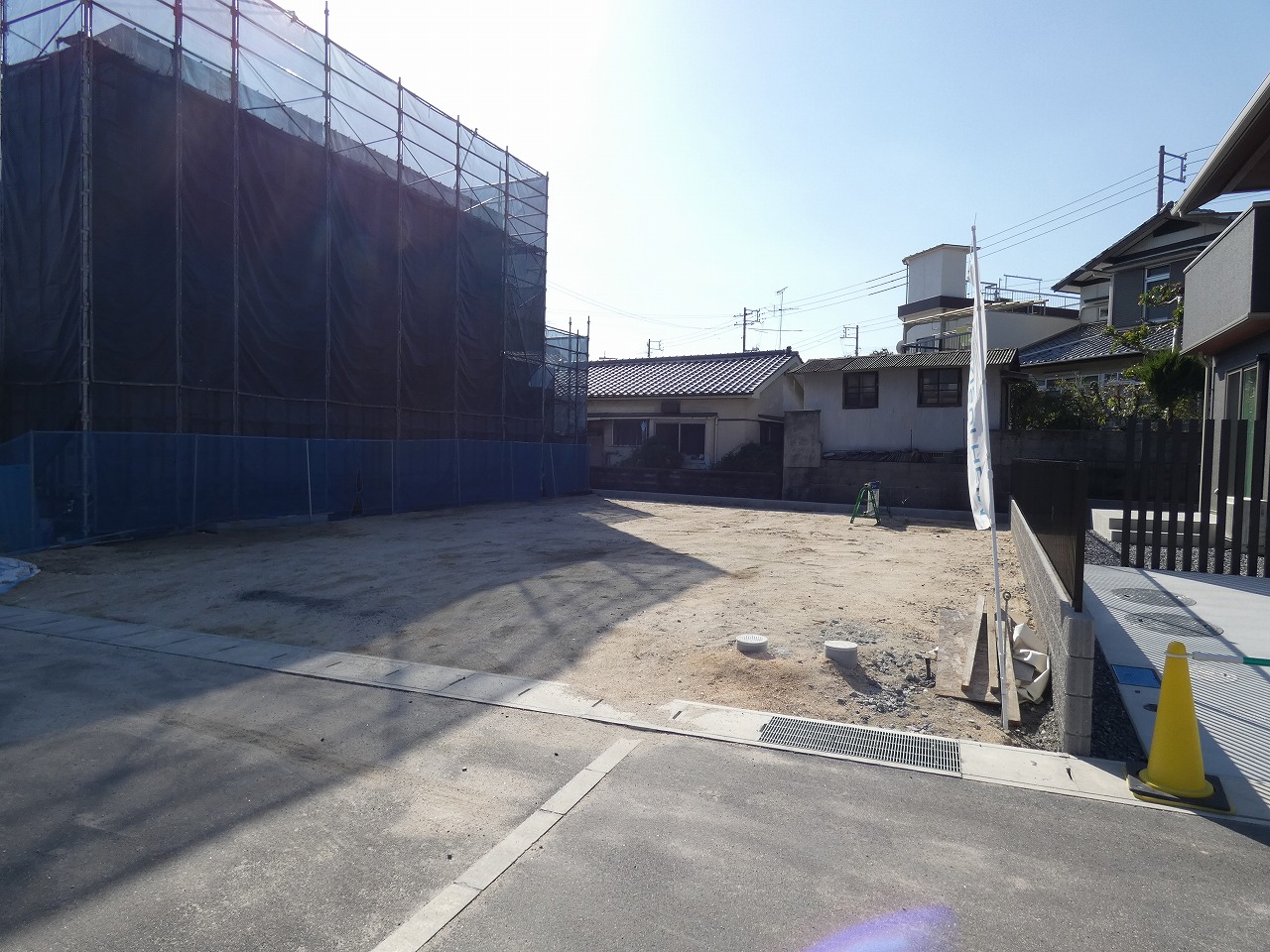 安心安全のセキスイハイムの分譲地です。