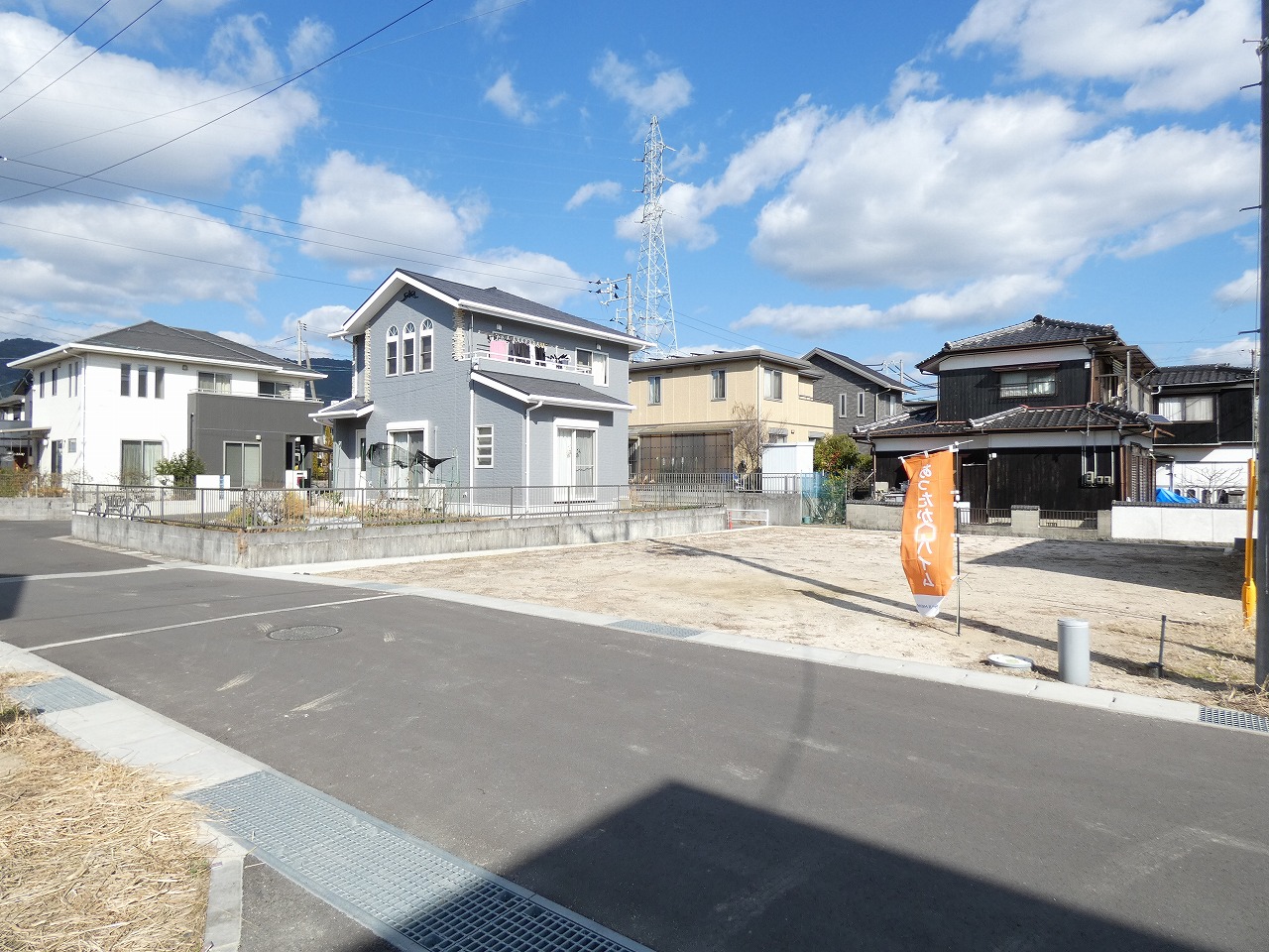 日当たり良好です。