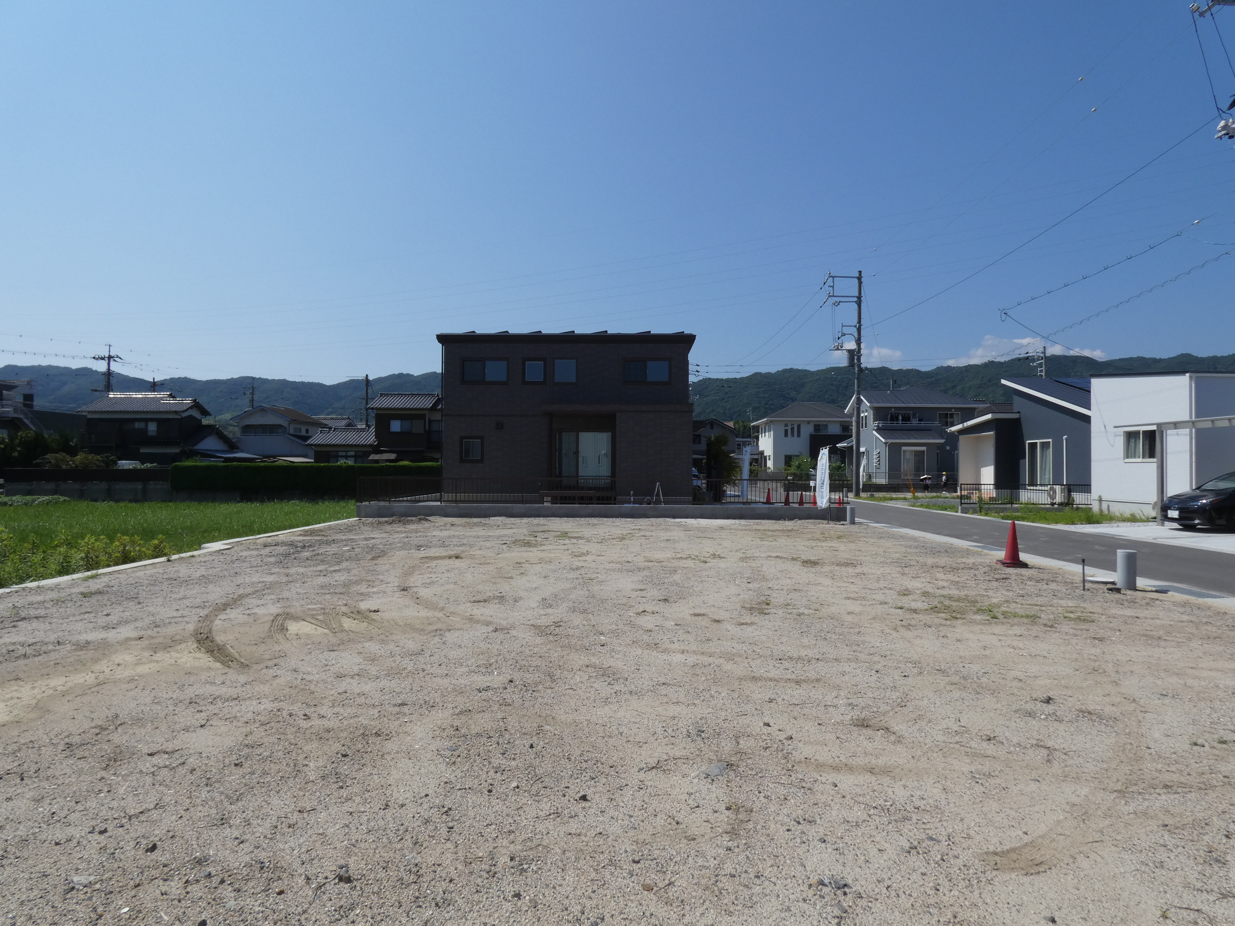 安心安全のセキスイハイムの分譲地です。
