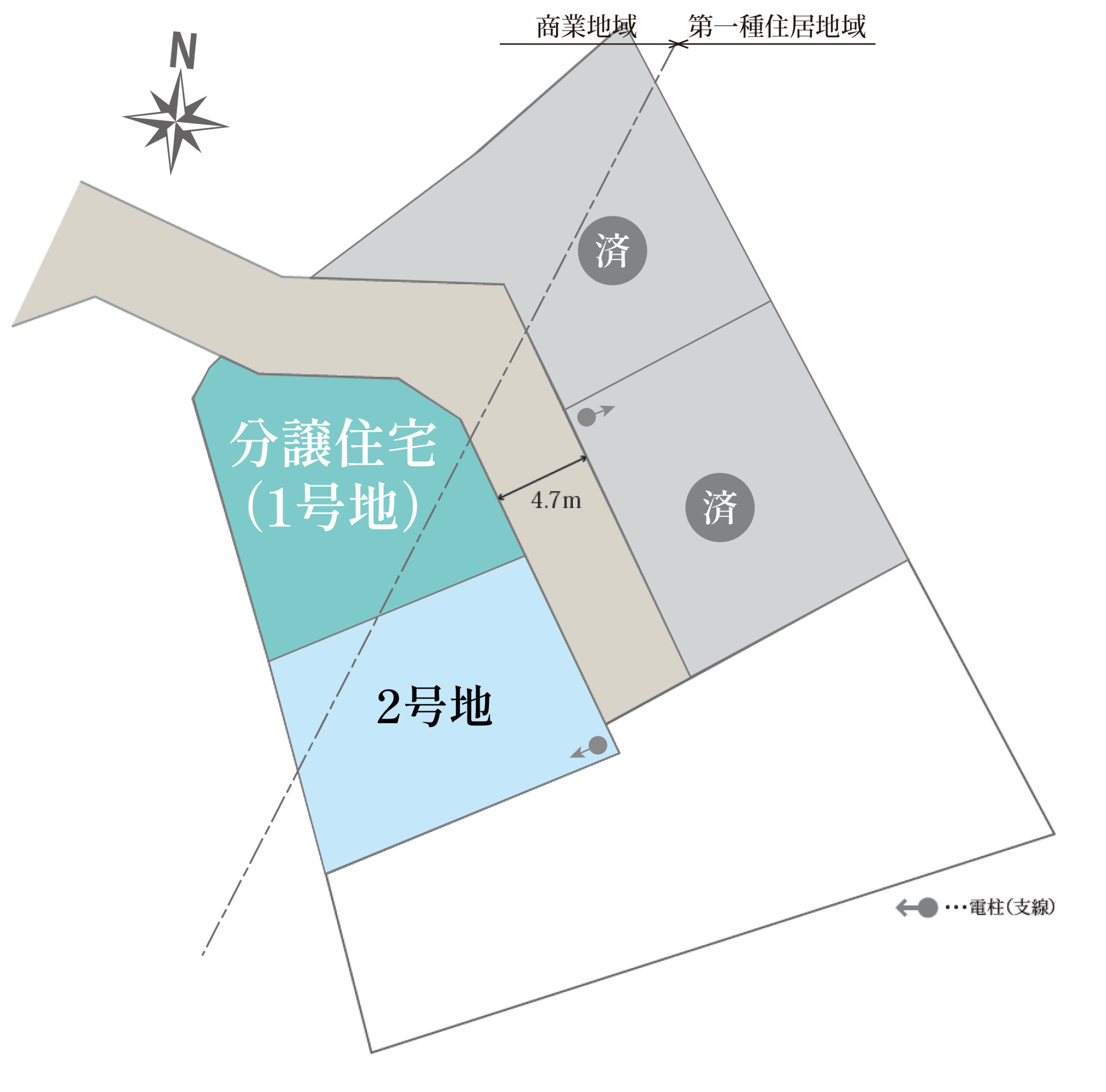 岩国市車町区画図
