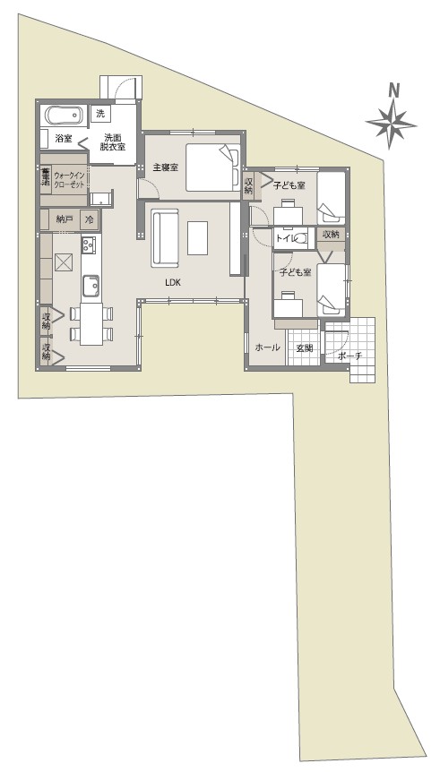 北新町1号地分譲住宅