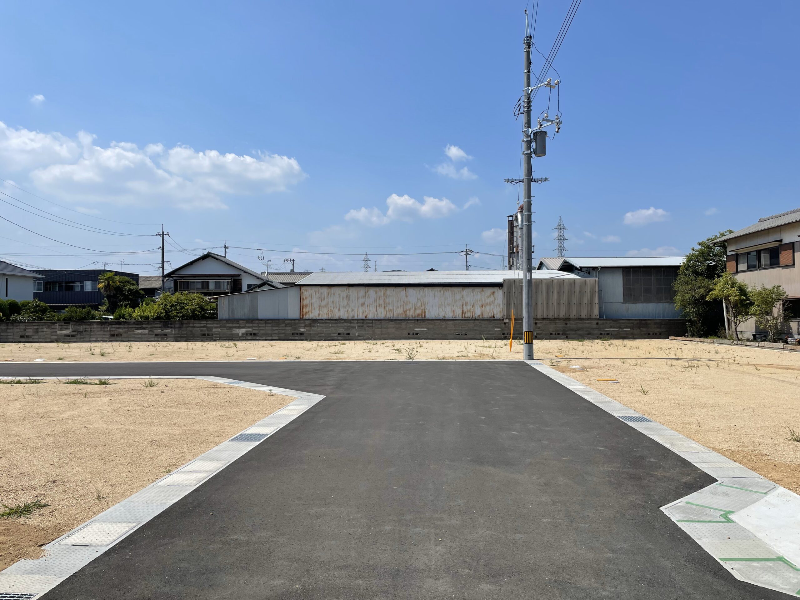 きれいな分譲地になります♪